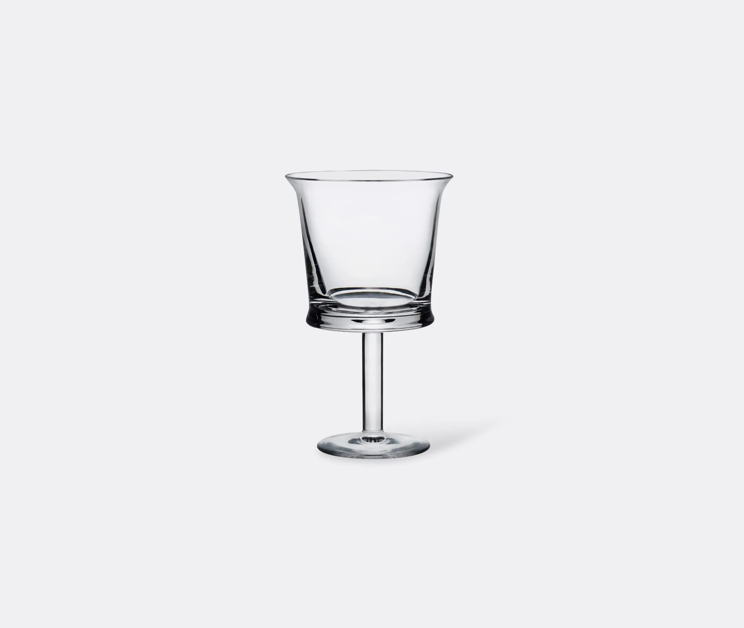 Set of 2 White Wine Glasses - Clear, Crystal image