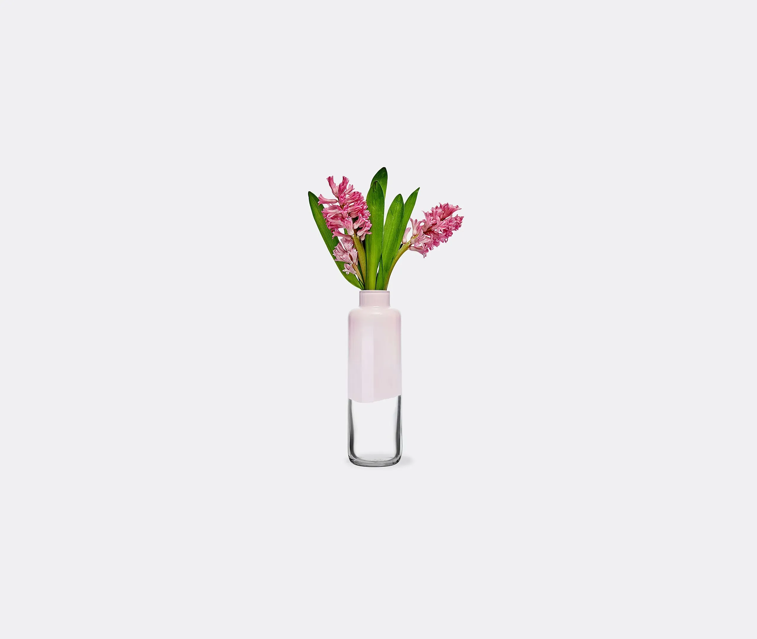 Small Magnolia Vase - Pink, Lead-Free Crystal
