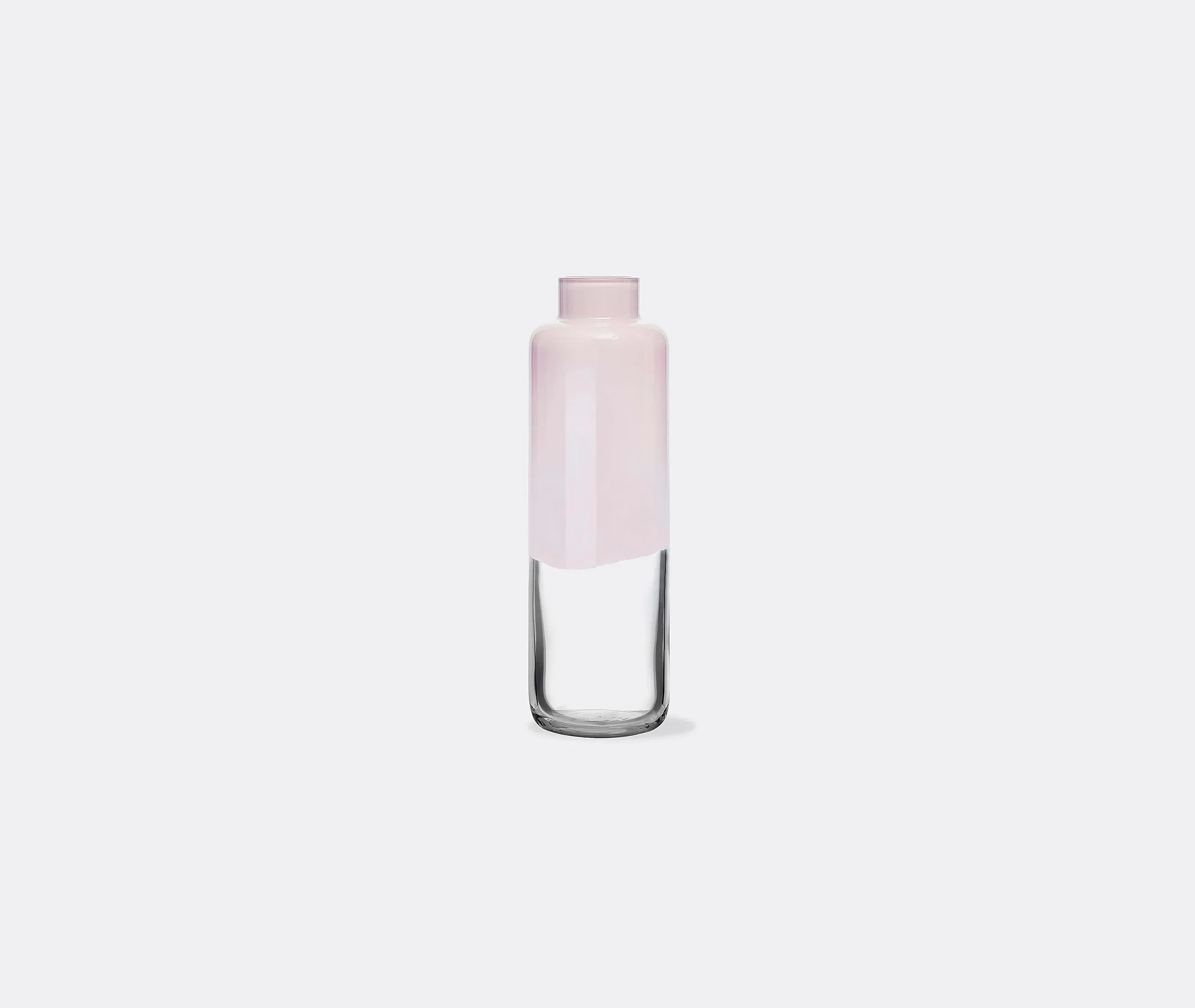 Small Magnolia Vase - Pink, Lead-Free Crystal image