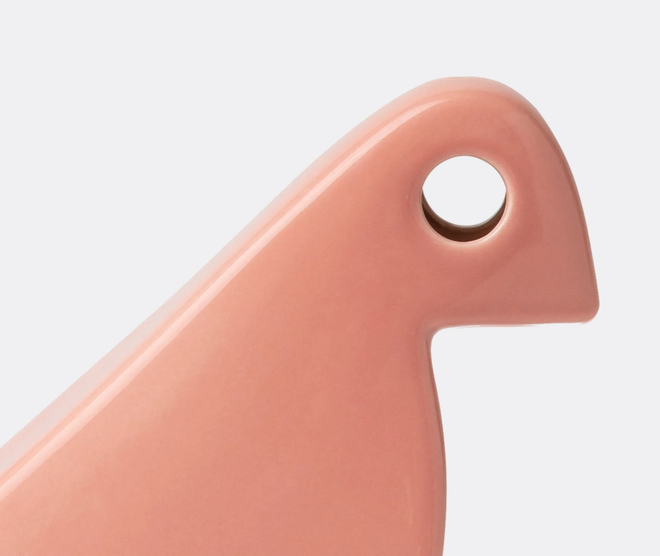 Bird Figure Decorative Object - Pink, Ceramic