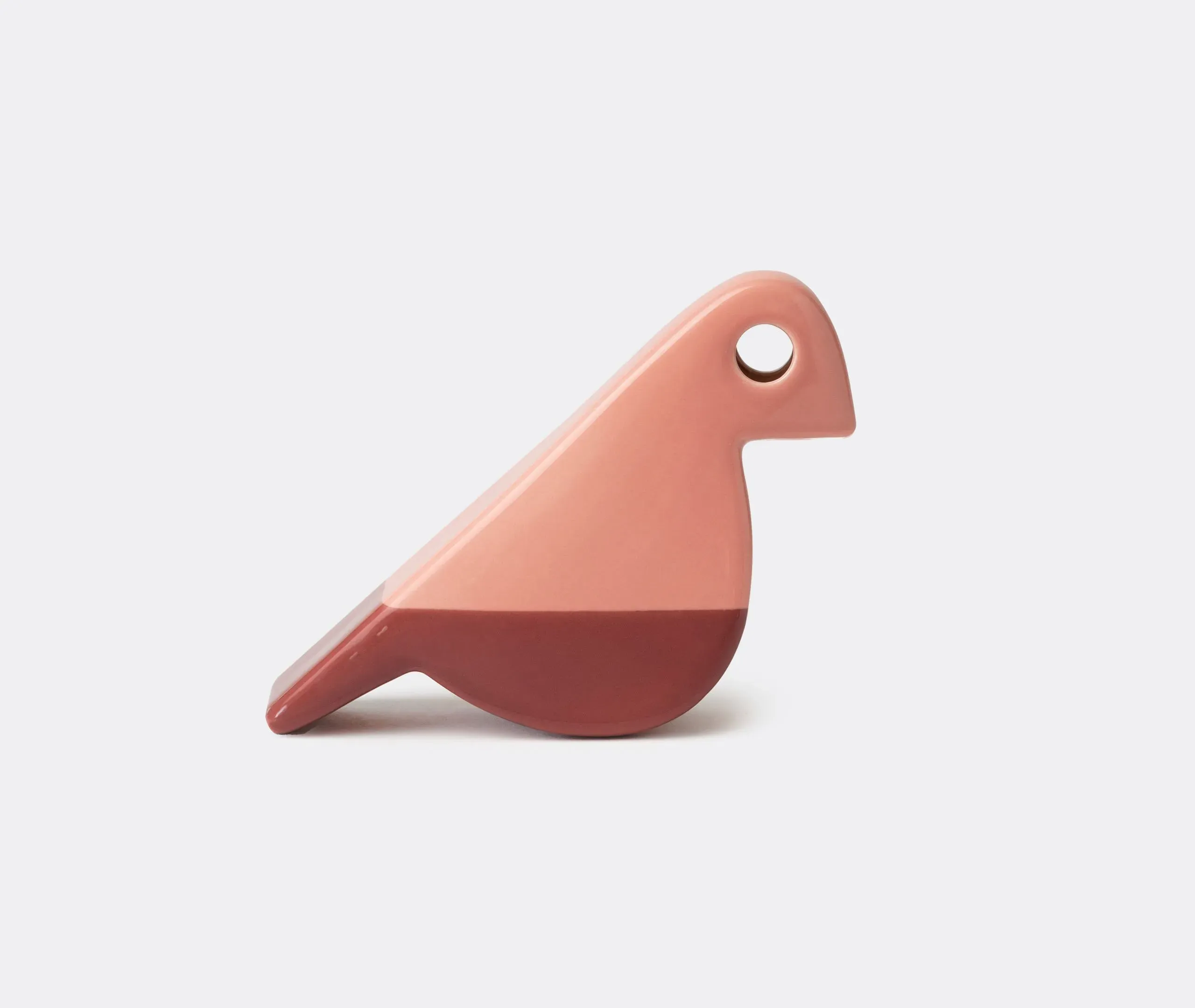 Bird Figure Decorative Object - Pink, Ceramic
