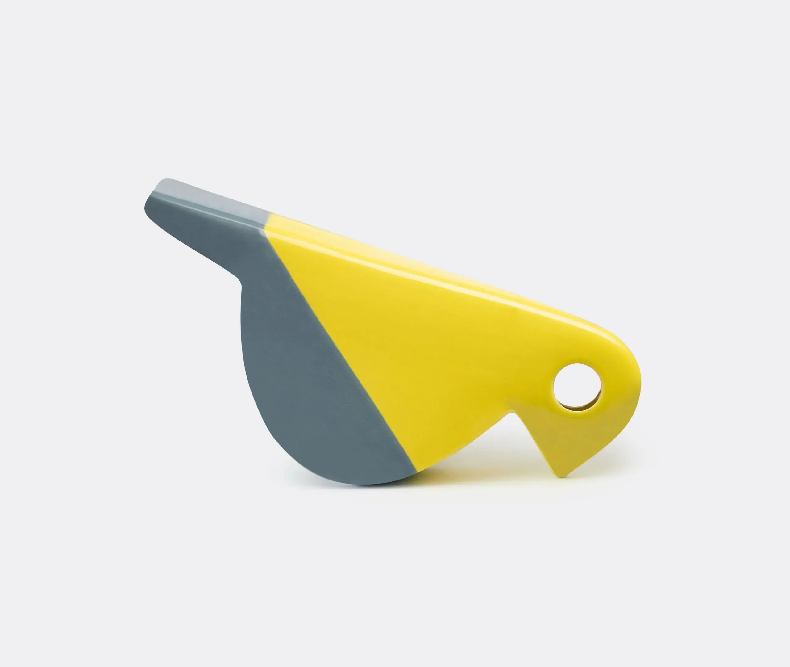 Bird Figure Decorative Object - Yellow, Ceramic