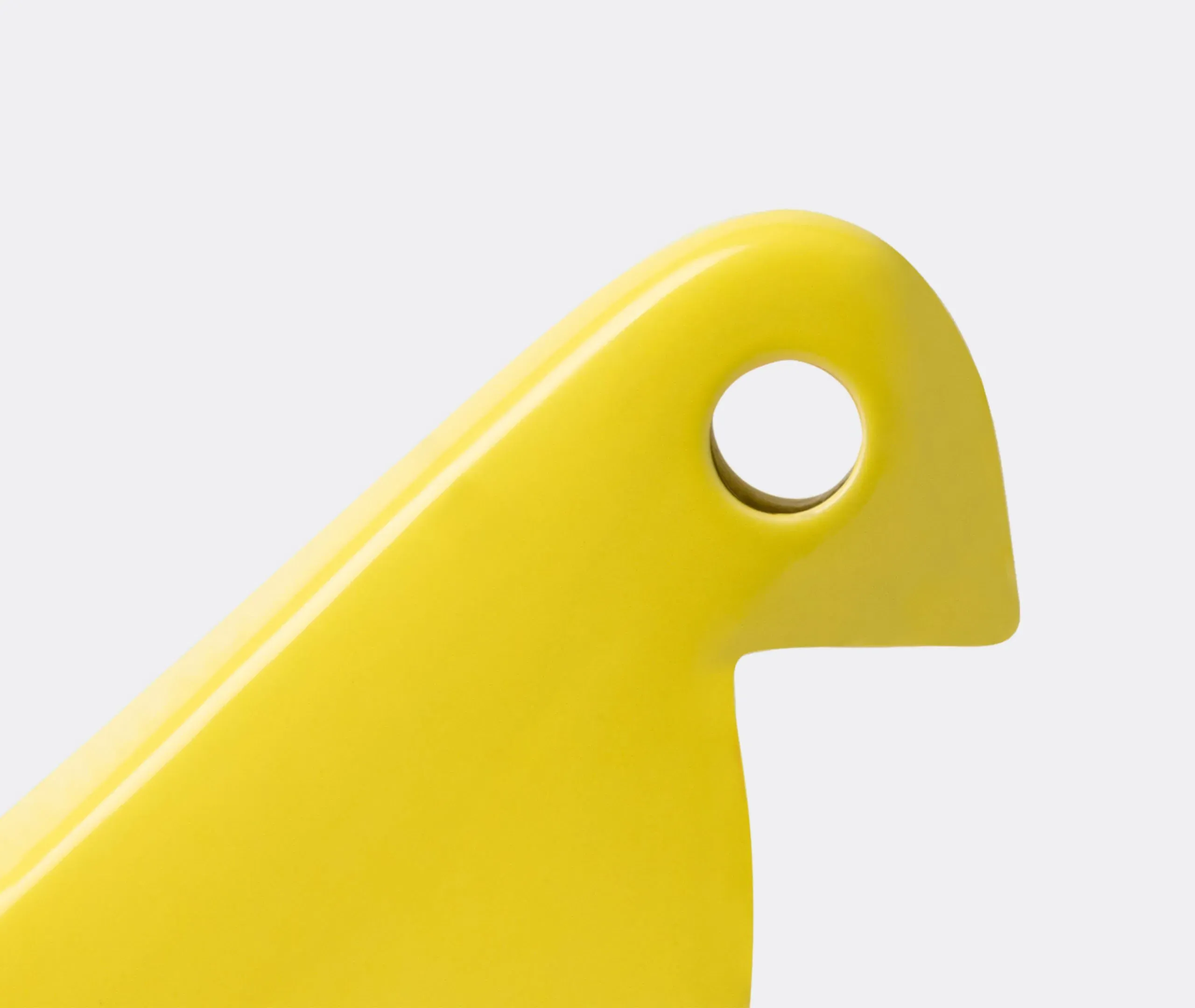 Bird Figure Decorative Object - Yellow, Ceramic