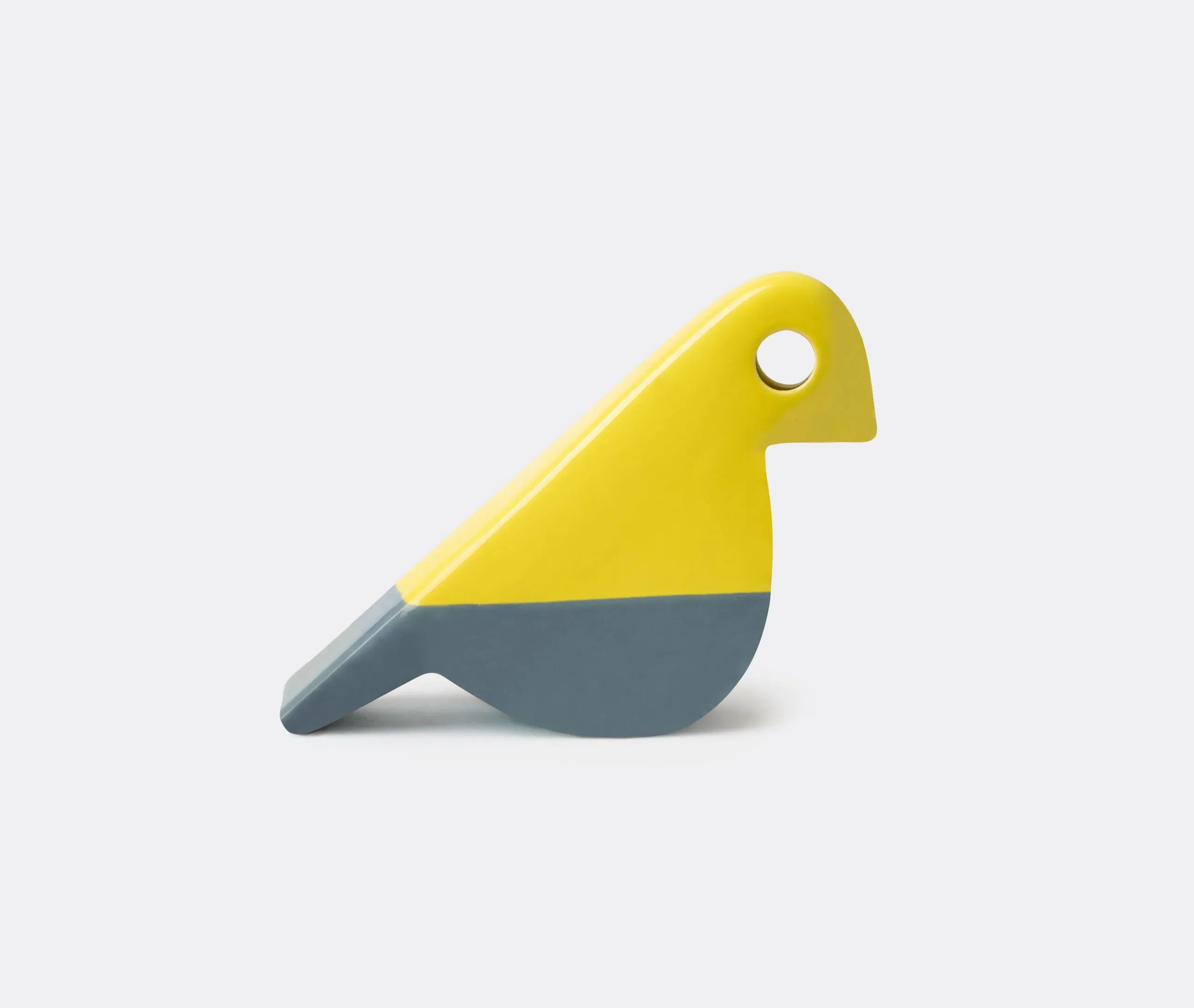 Bird Figure Decorative Object - Yellow, Ceramic