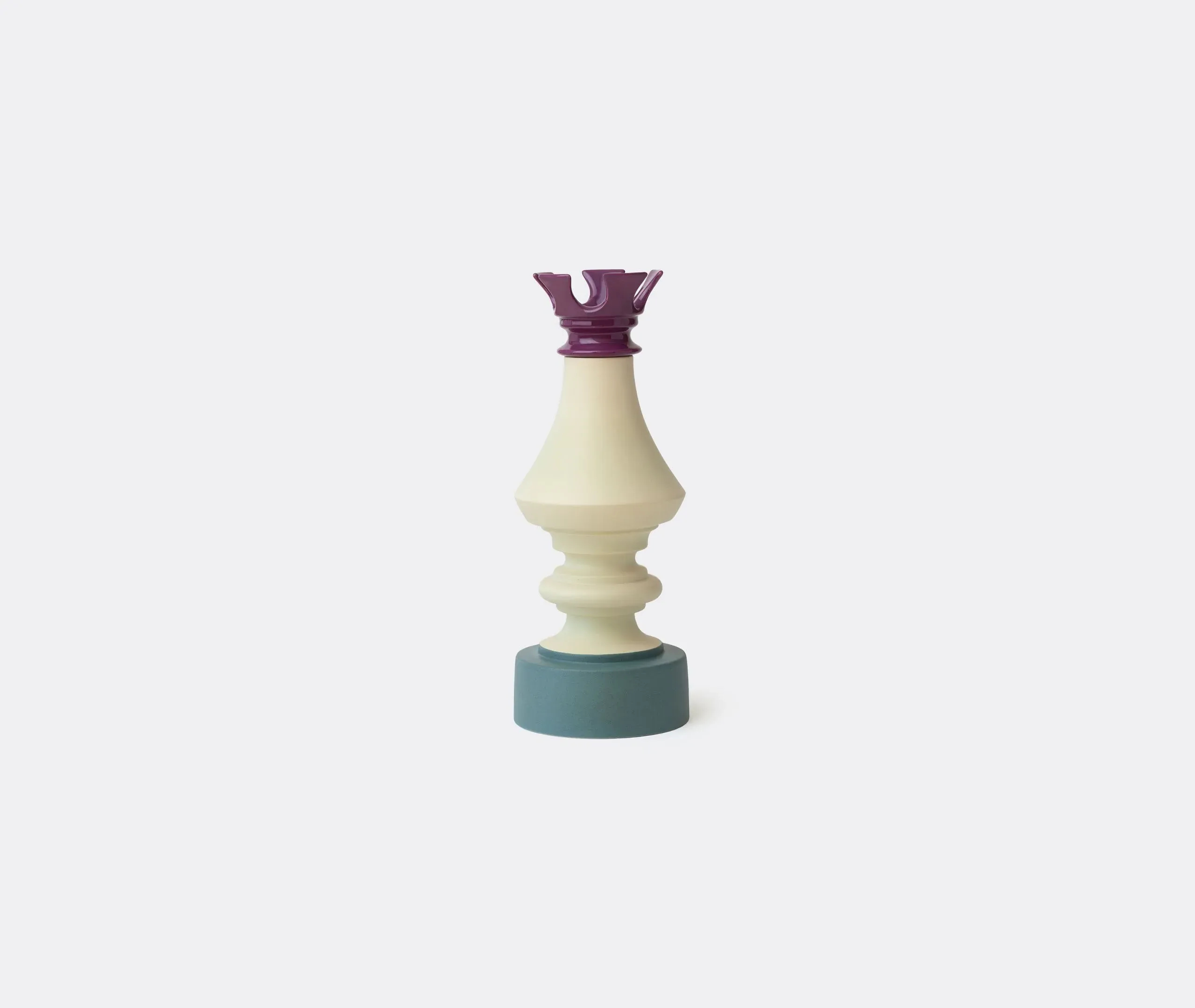 Chess Tower Decorative Object - Green, Purple