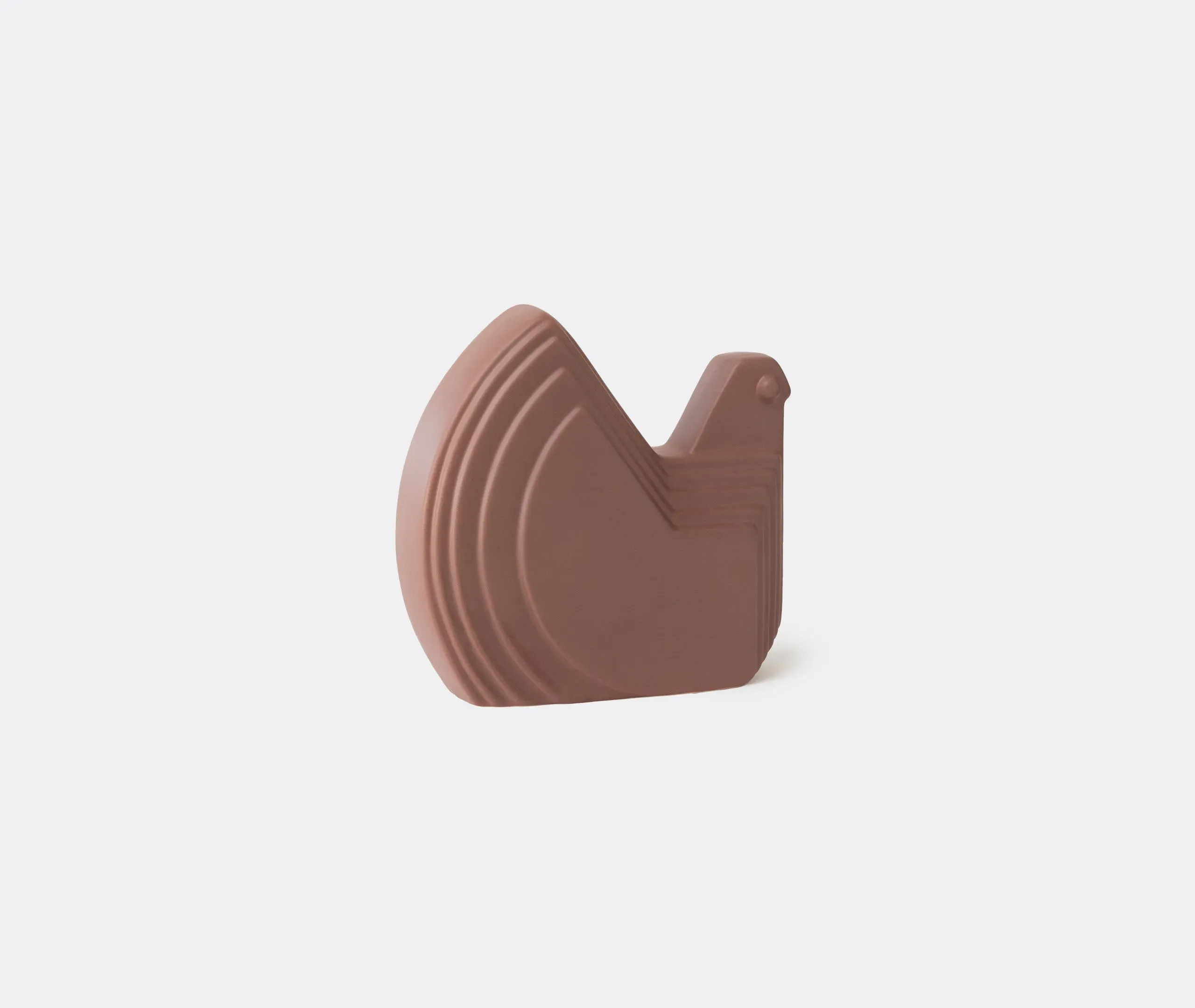 Hen Figure Decorative Object - Brown, Ceramic