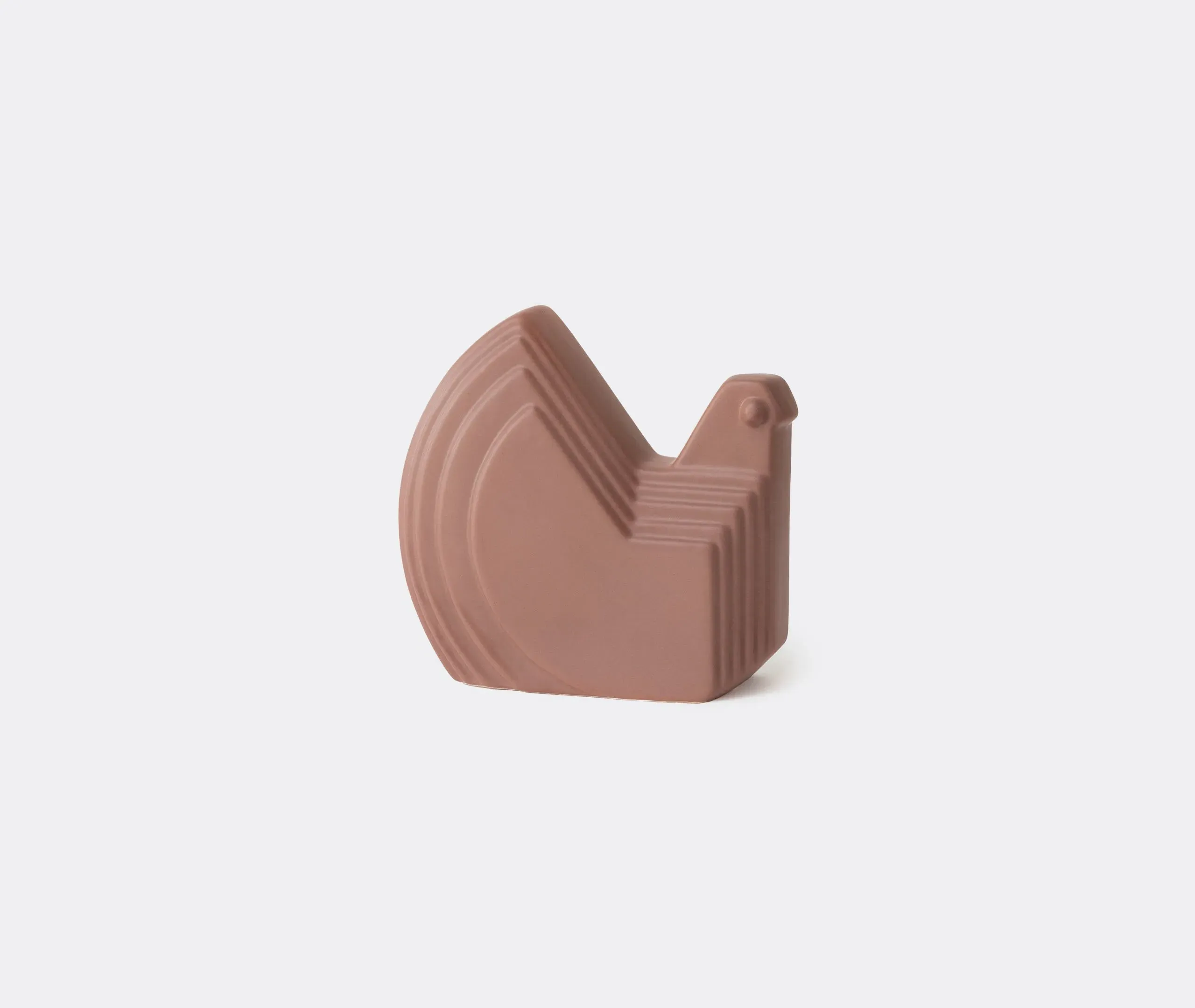 Hen Figure Decorative Object - Brown, Ceramic image