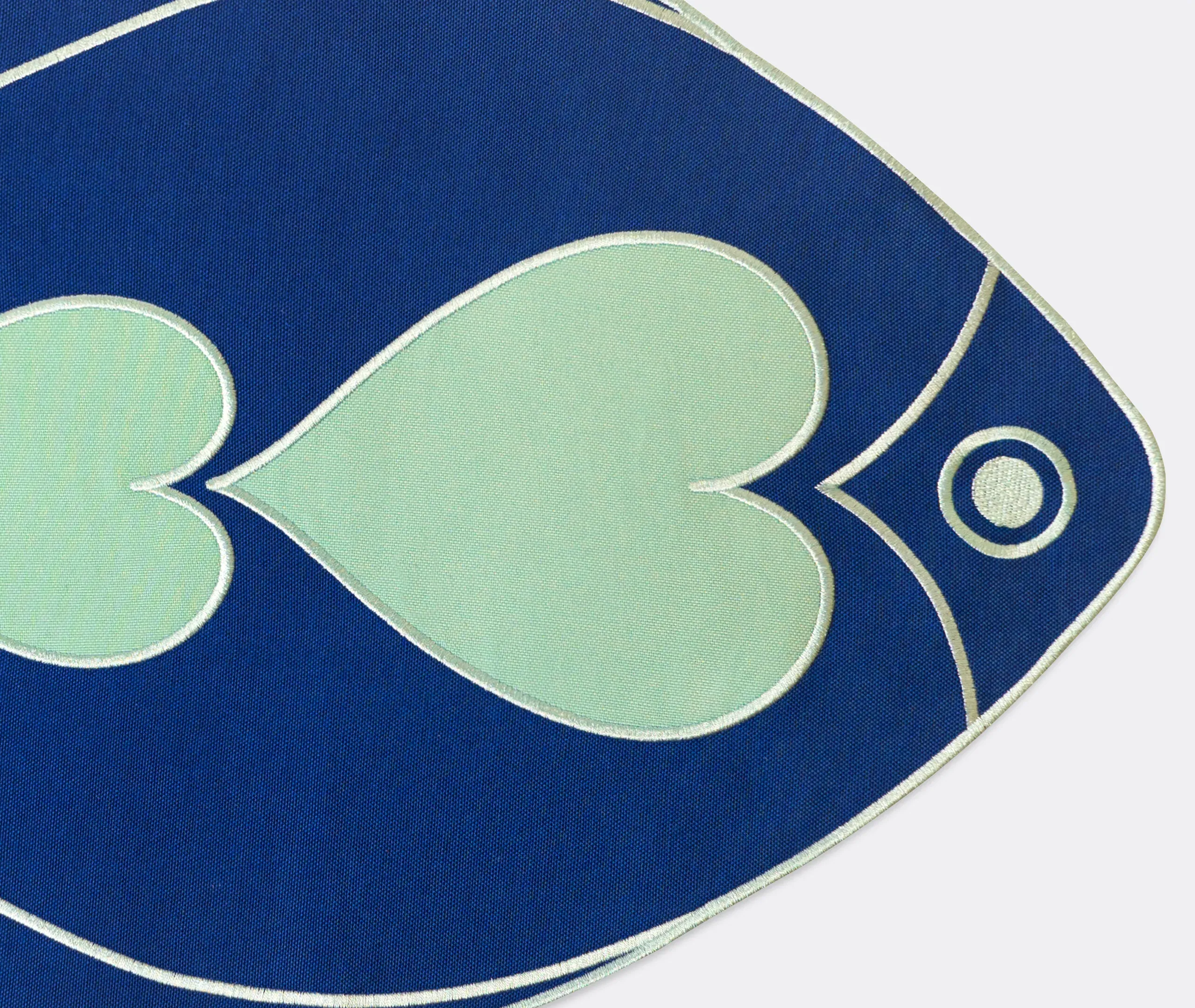 Fish Splash Placemat Set of Two - Blue alternate view