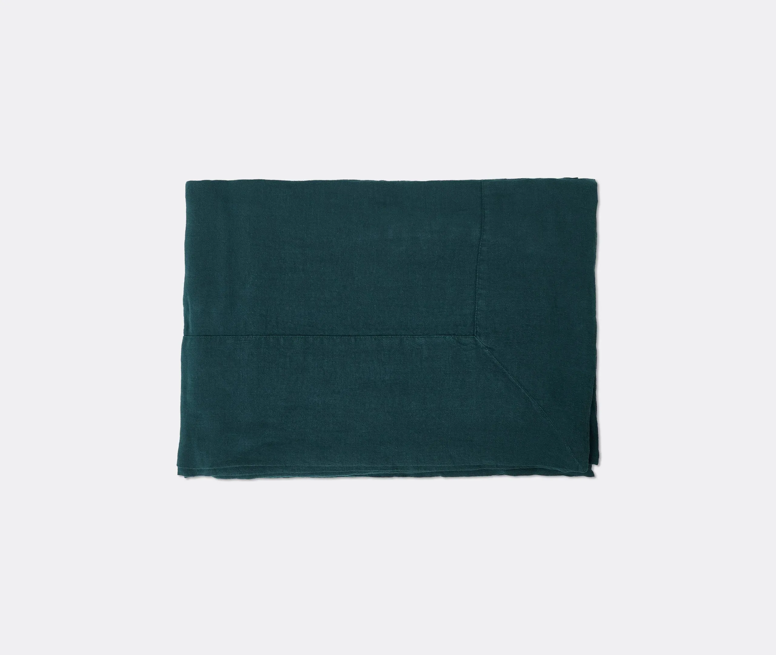 Large Tablecloth with Border - Forest, Linen image