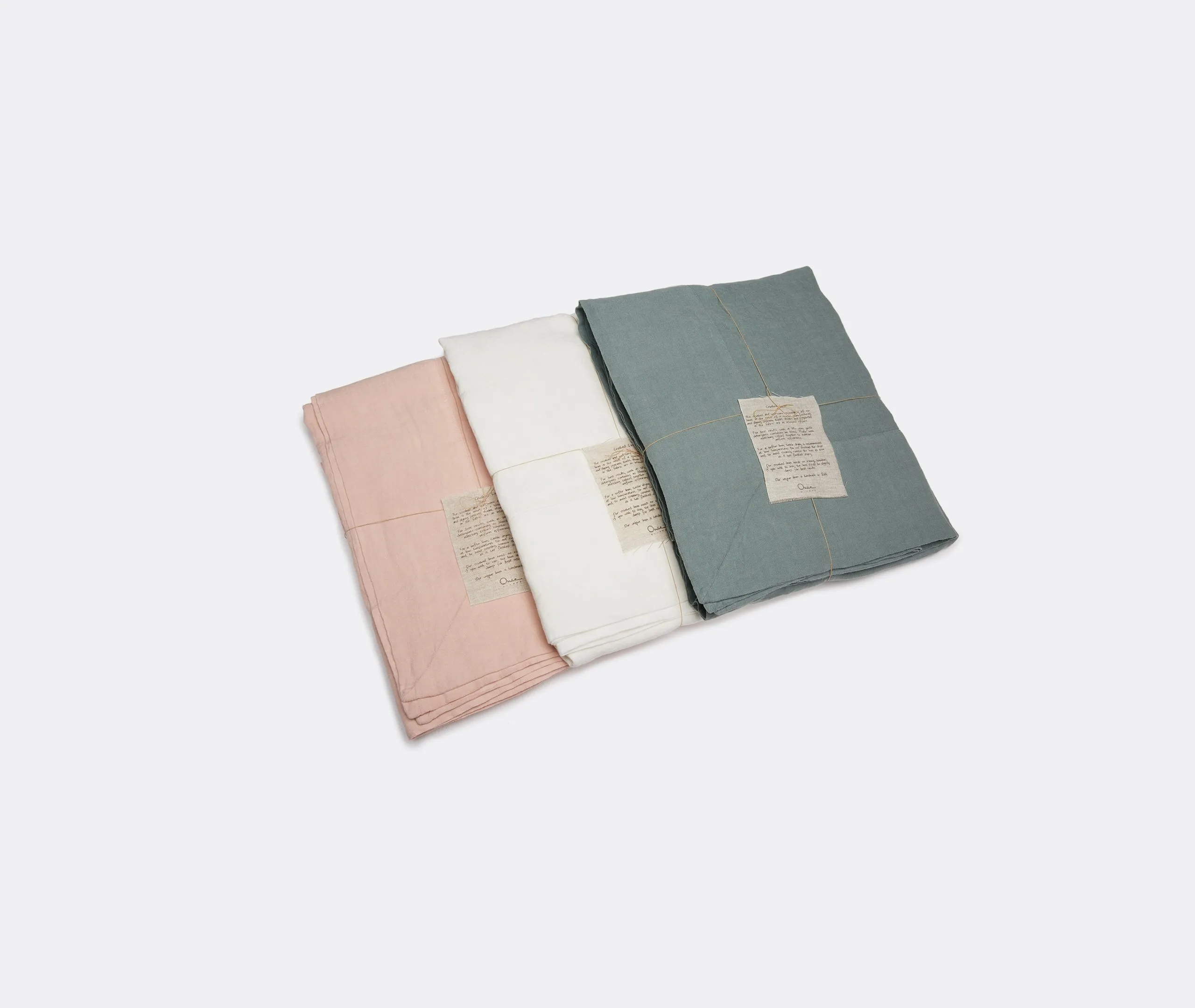 Medium Tablecloth - White, Linen