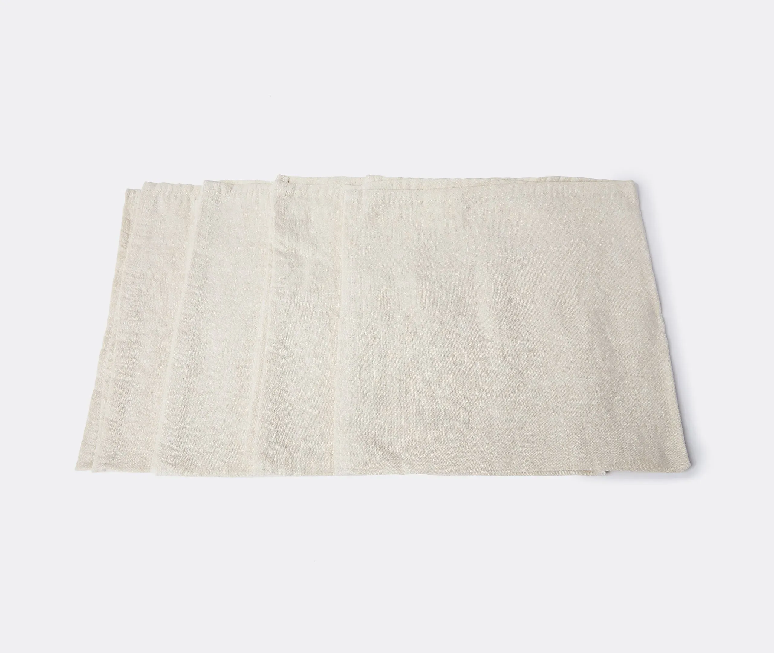 Napkins Set of Four - Cream, Linen