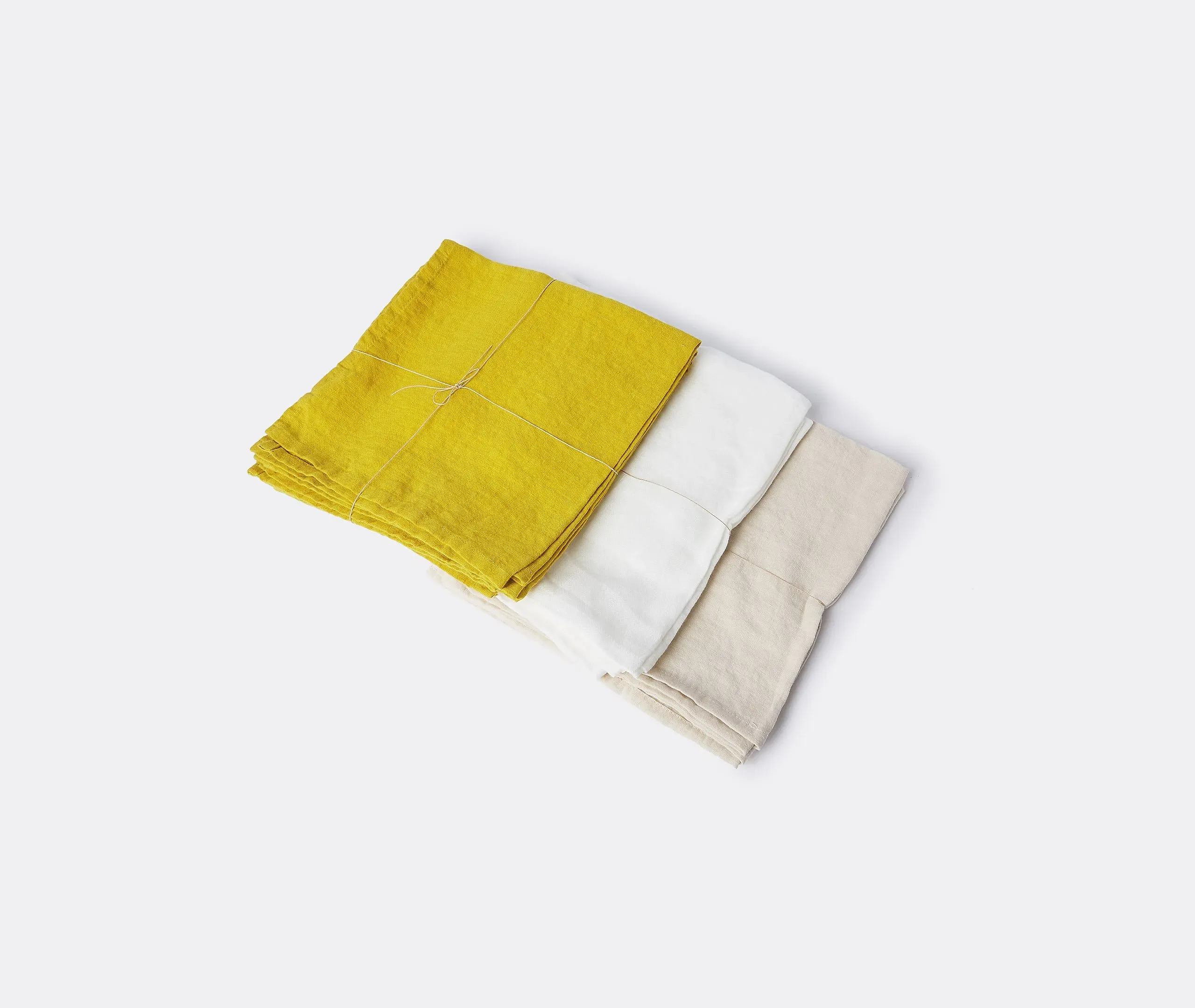 Napkins Set of Four - Cream, Linen