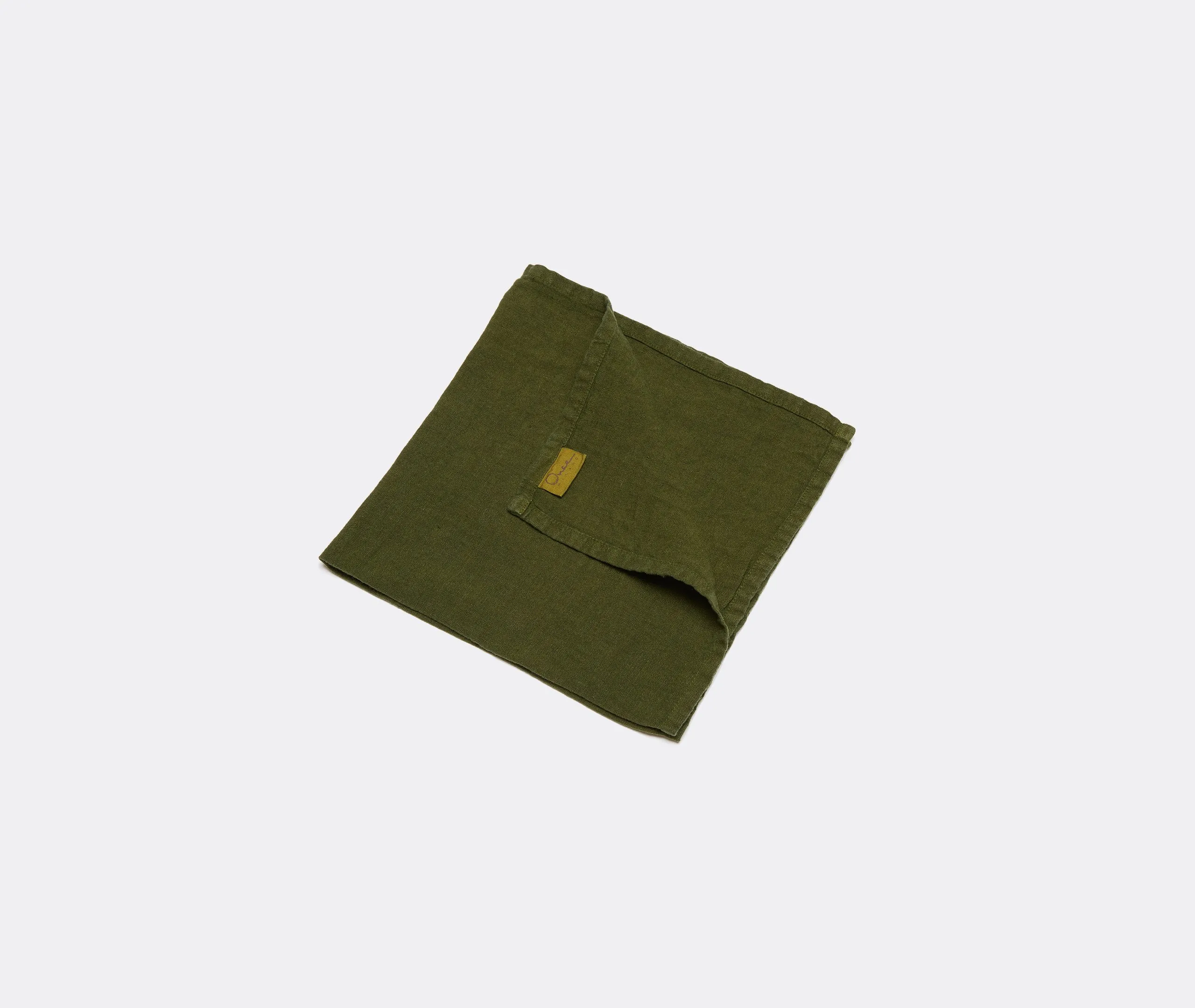 Napkins Set of Four - Green, Linen