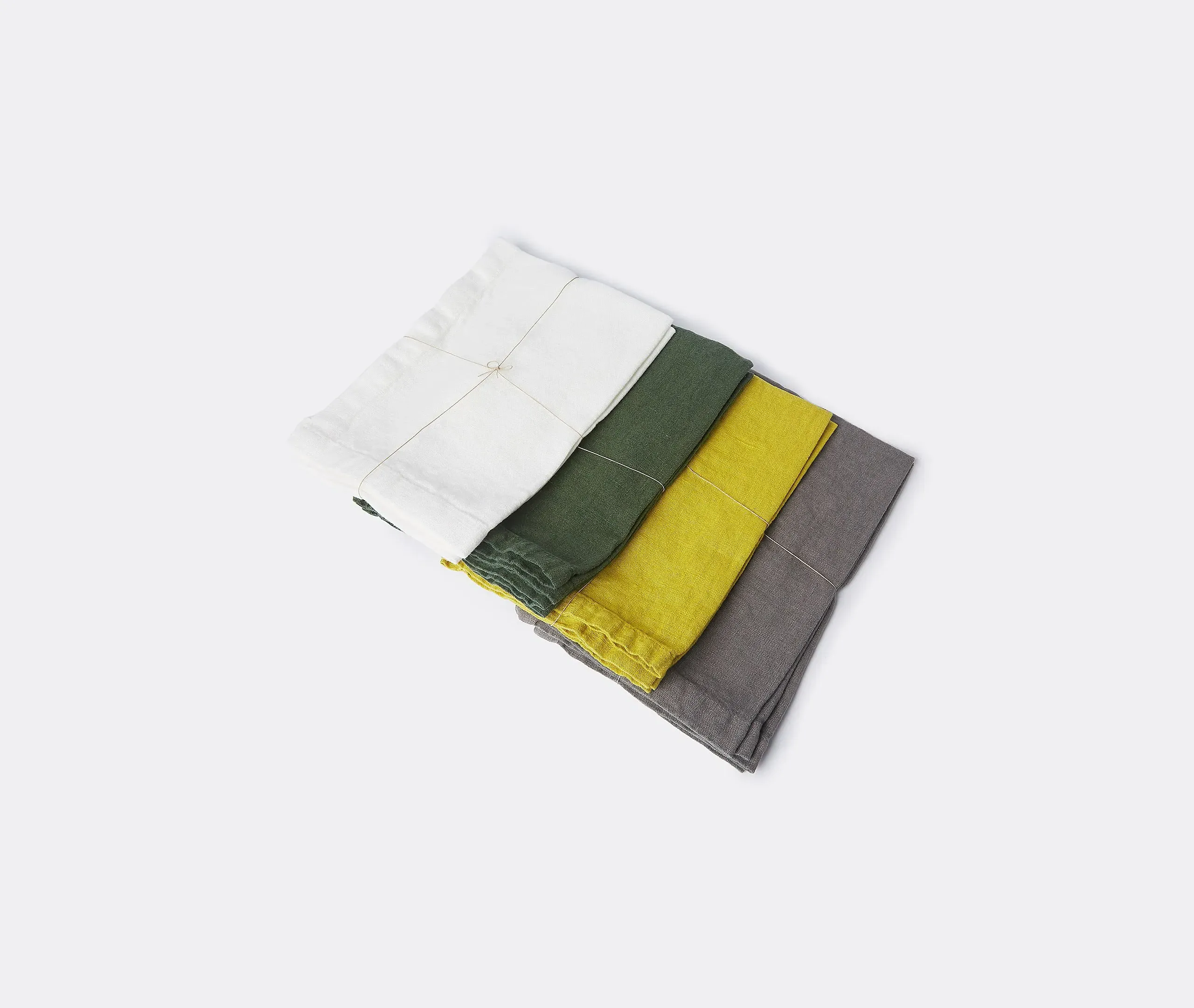 Set of 2 Placemats - Charcoal, Linen