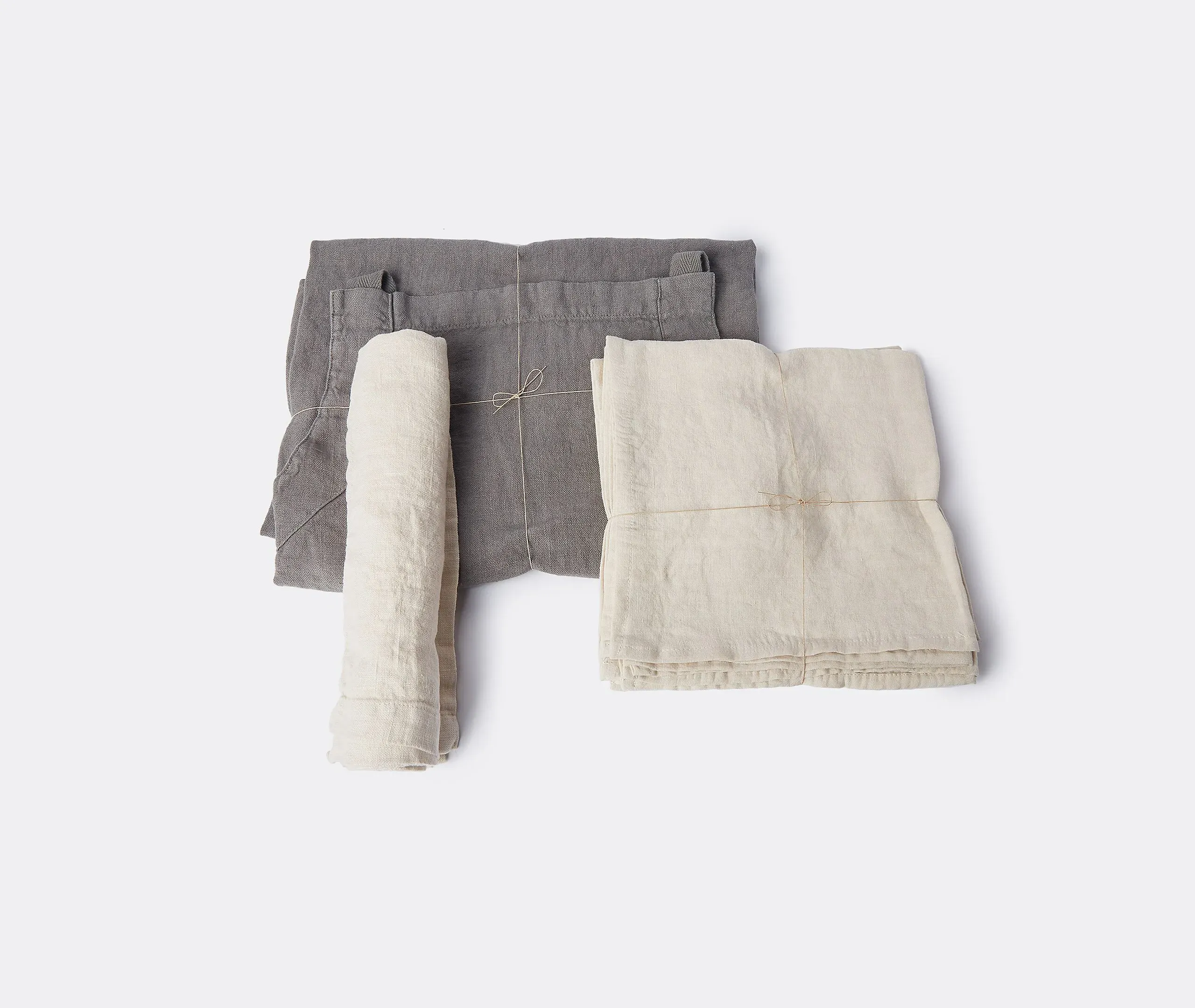 Set of 2 Placemats - Cream, Linen