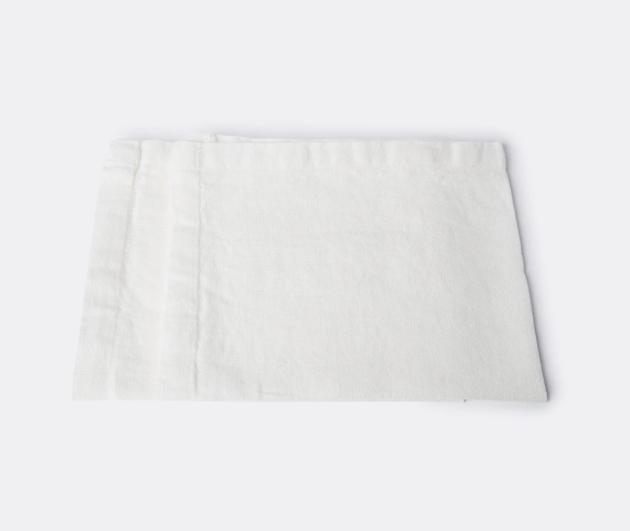 Set of 2 Placemats - White, Linen