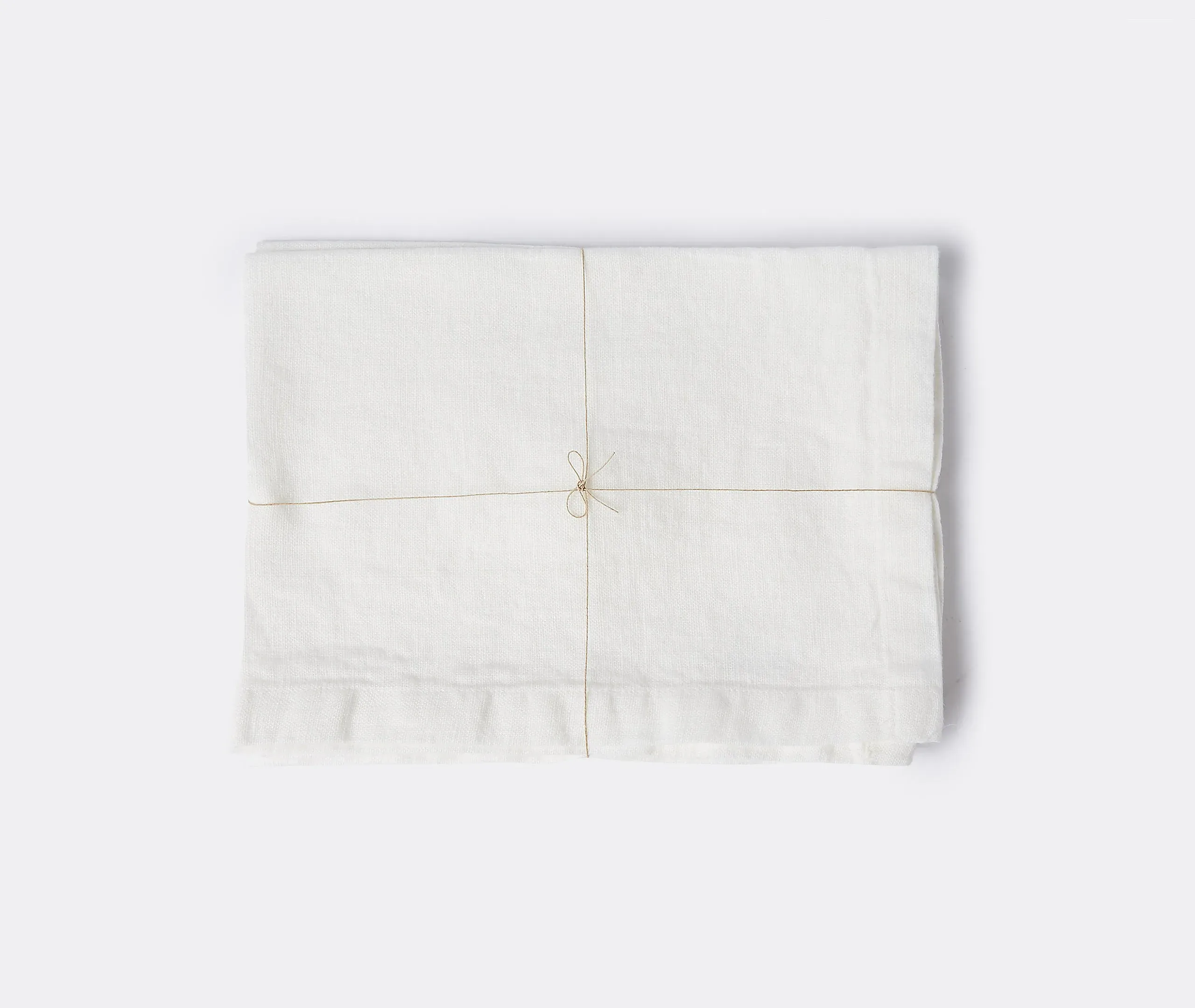 Set of 2 Placemats - White, Linen