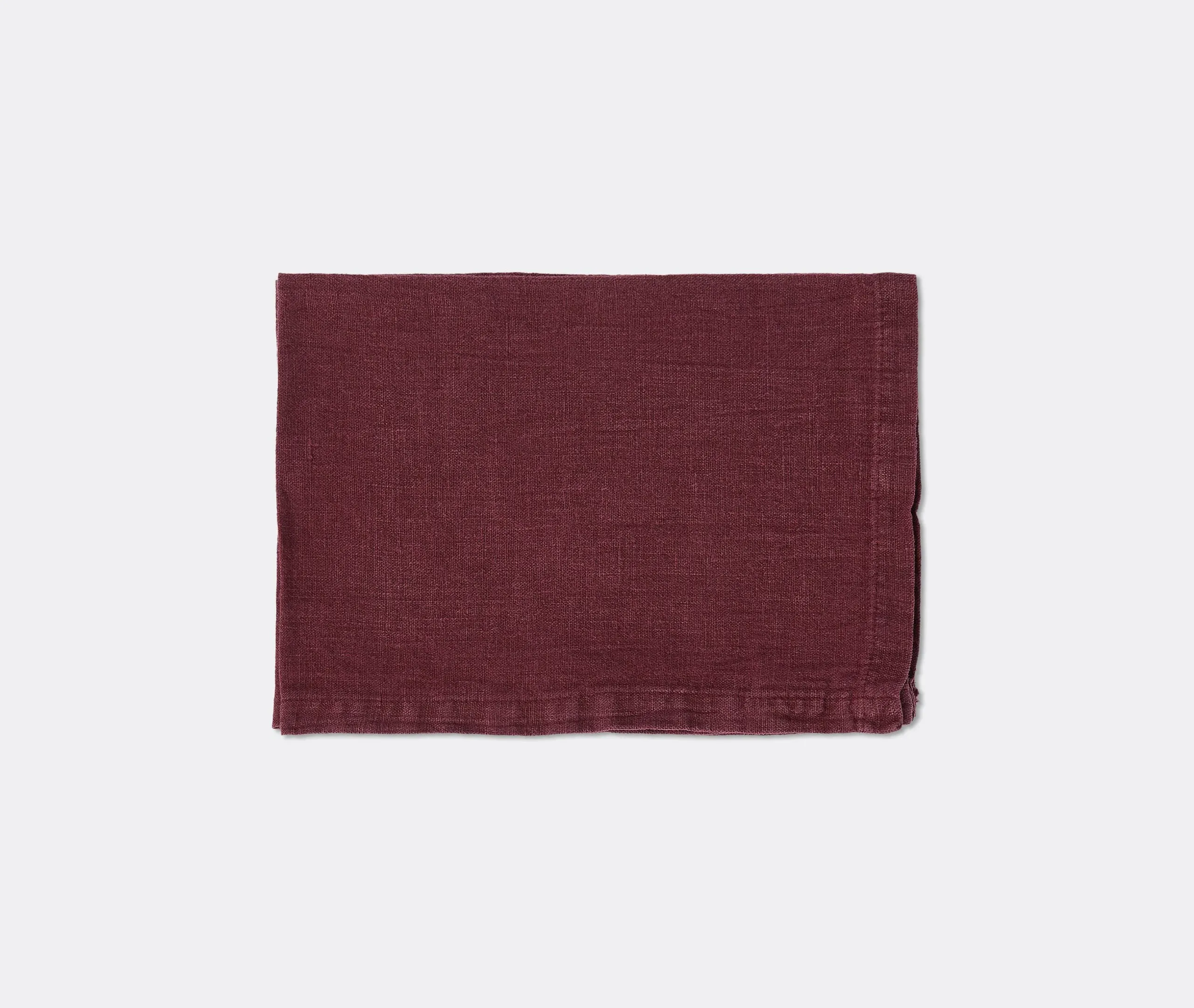 Set of 2 Placemats - Wine, Linen