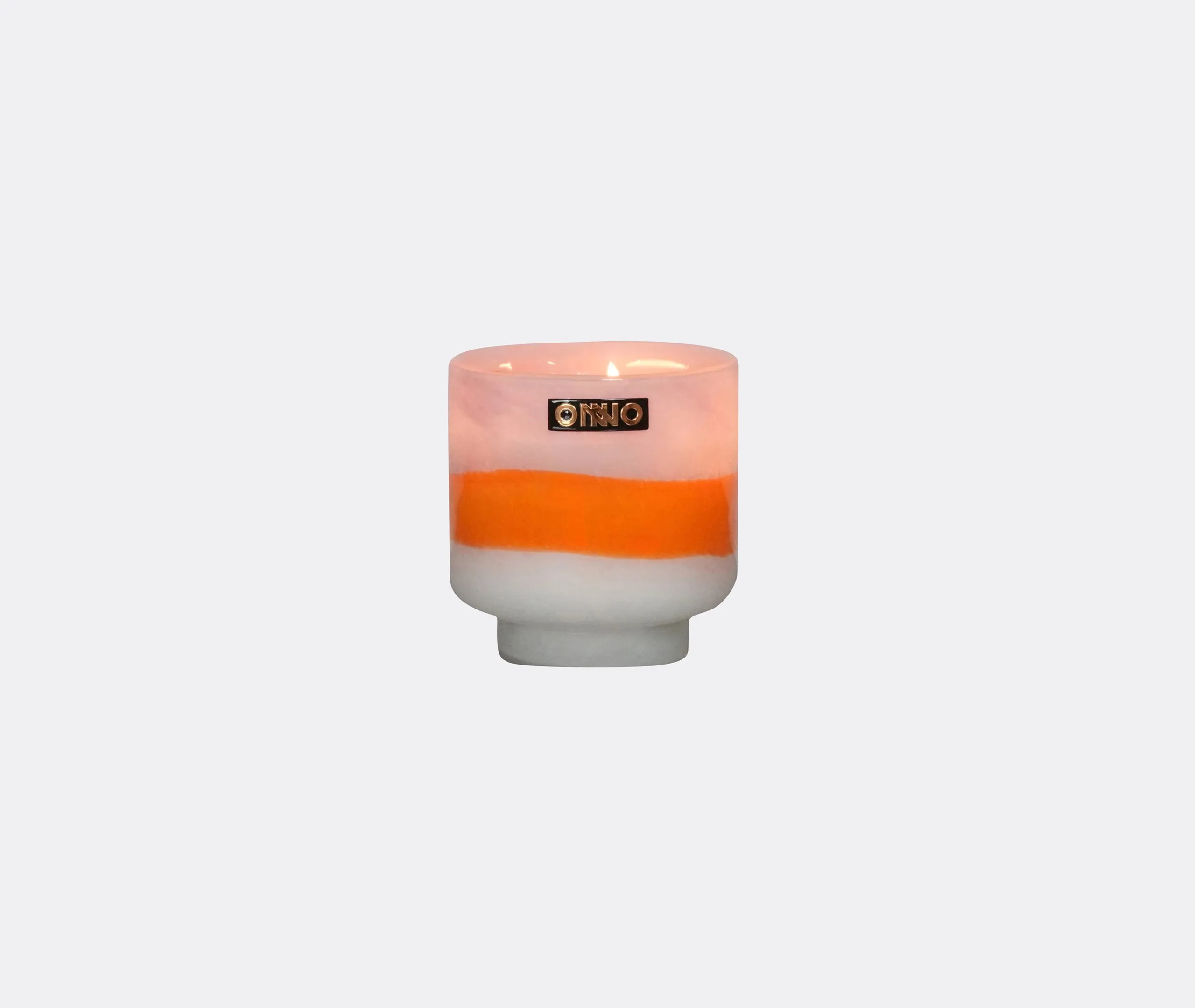 Angèle Small Scented Candle Gold Scent - Multicolor image