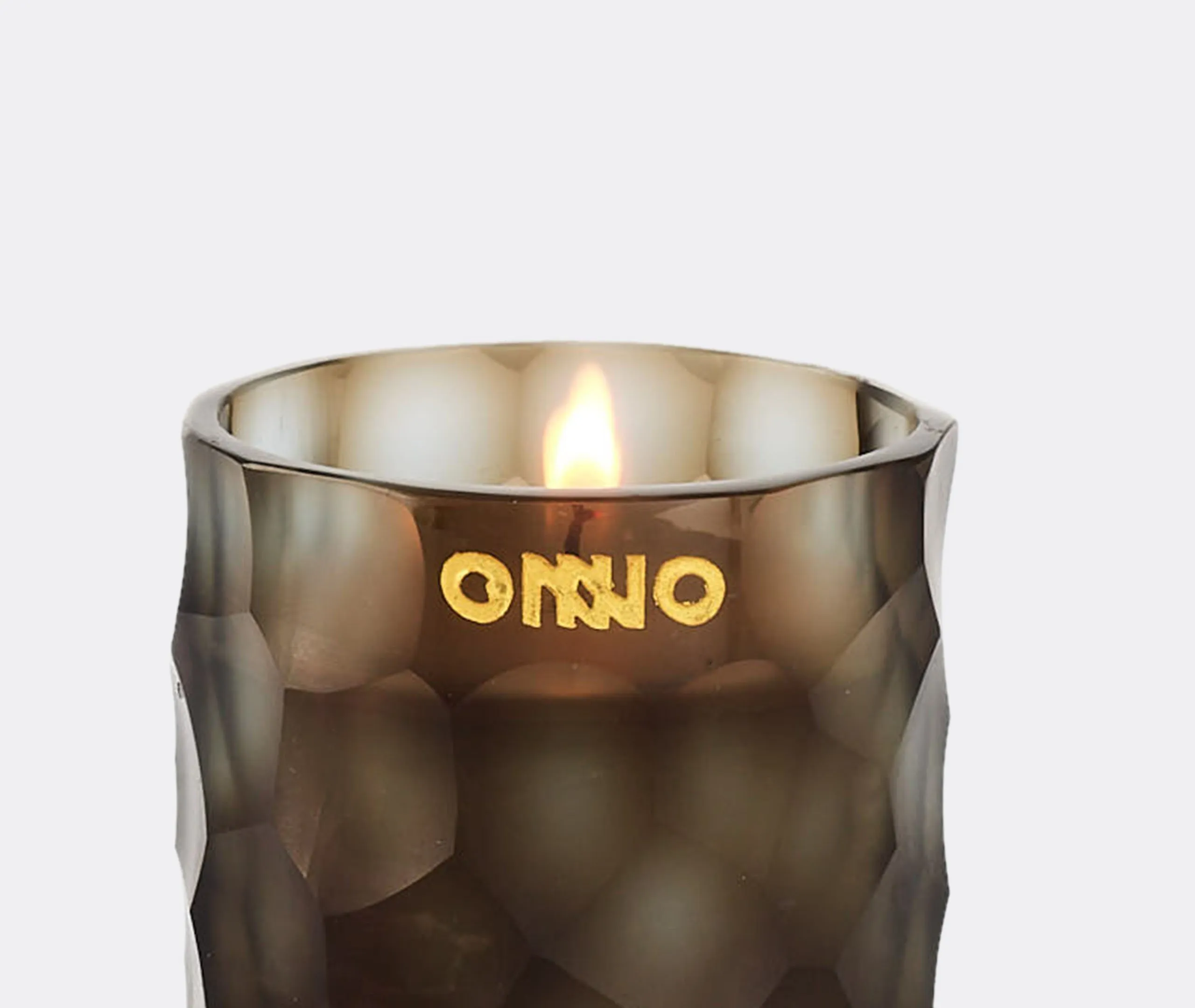 Extra Small Eternal Candle Zanzibar - Grey, Glass