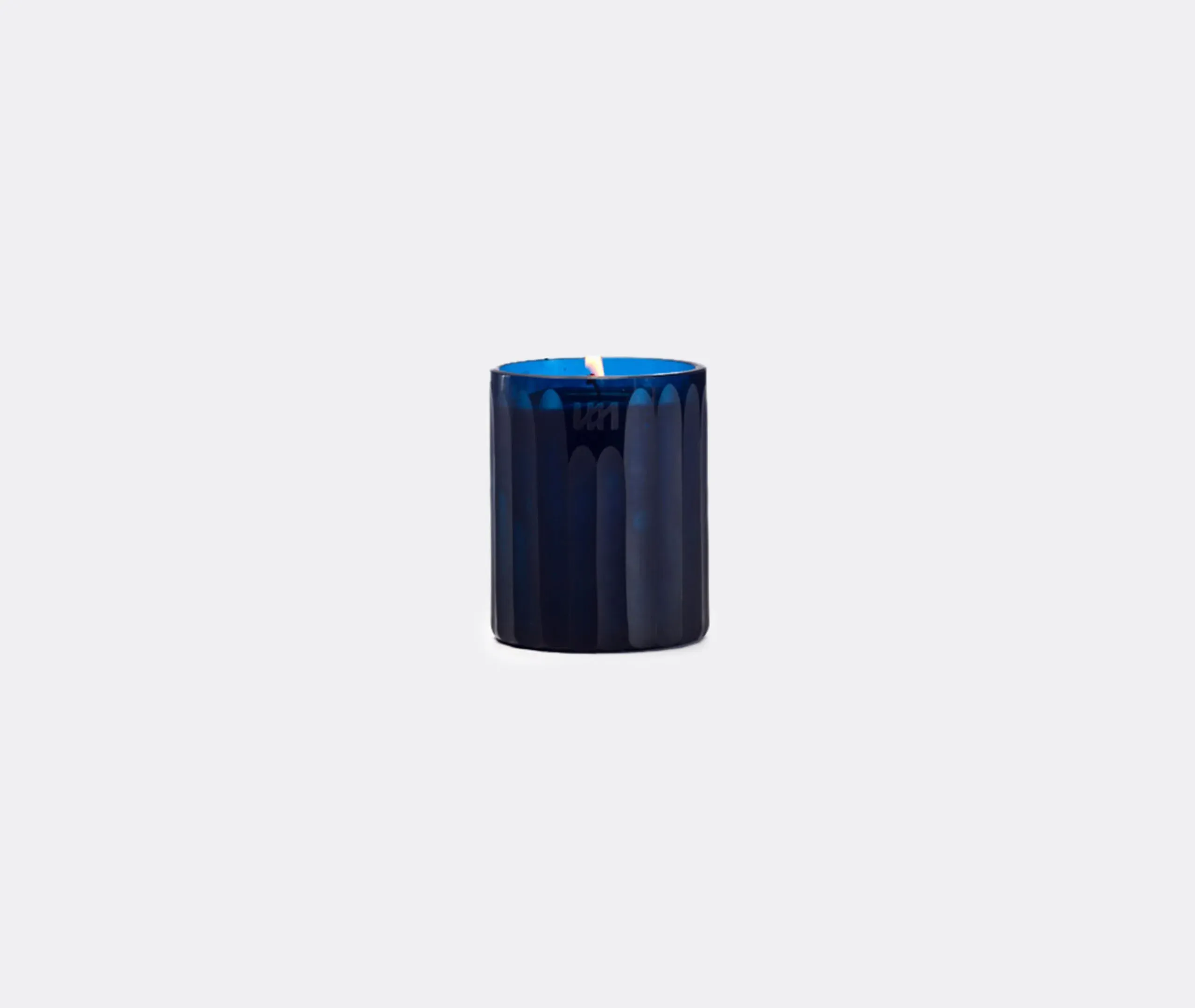 Small Royal Candle Ginger Fig - Blue, Textured image