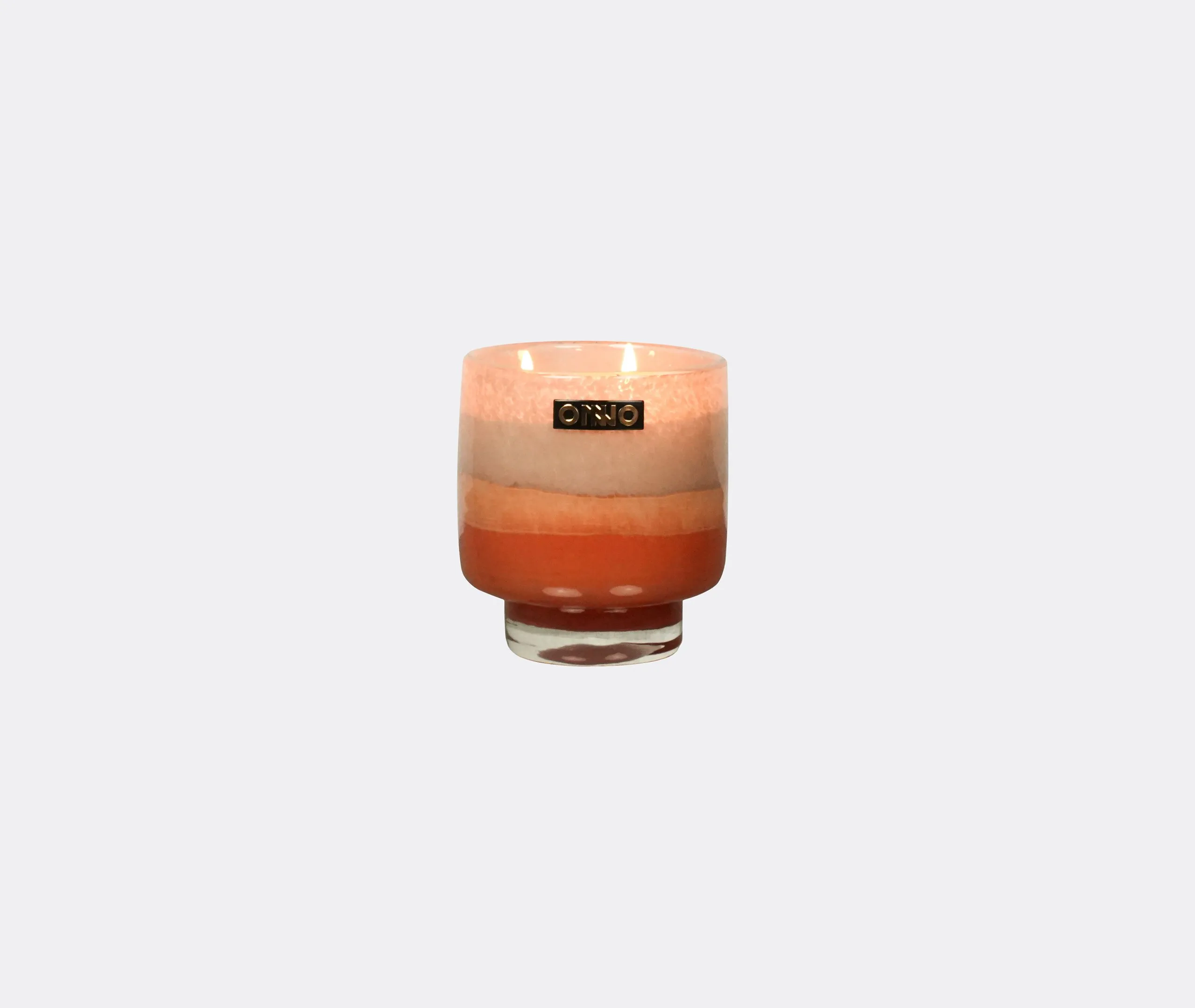 Small Scented Candle Escape Scent - Orange, Glass image