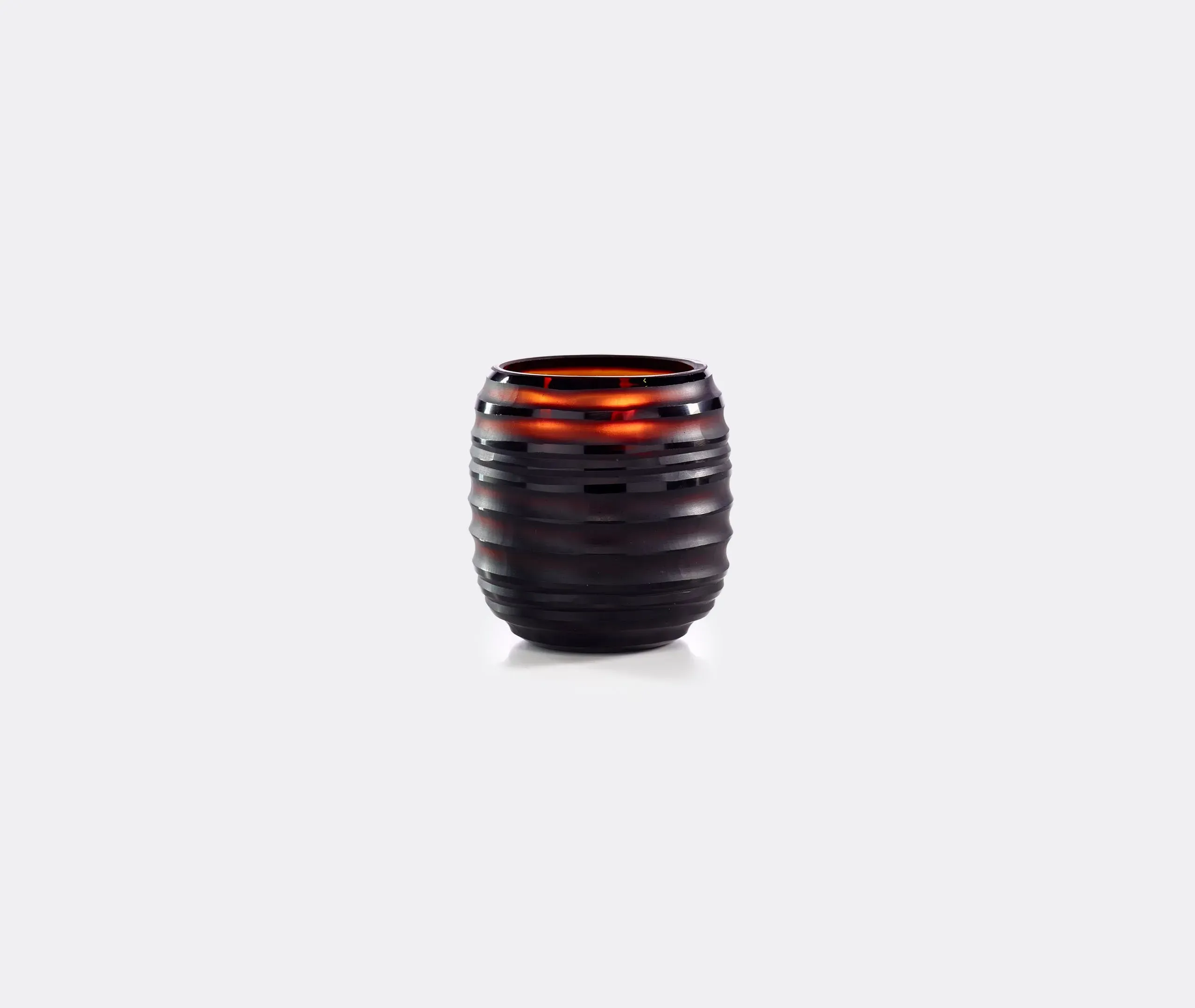 Small Sphere Candle Zanzibar Scent - Amber Glass image
