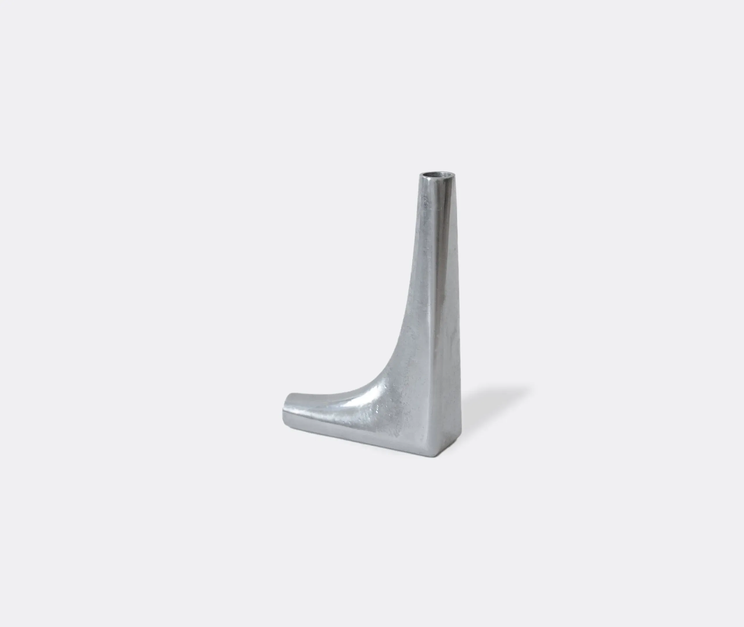 Ancora Candle Holder - Silver, Aluminum