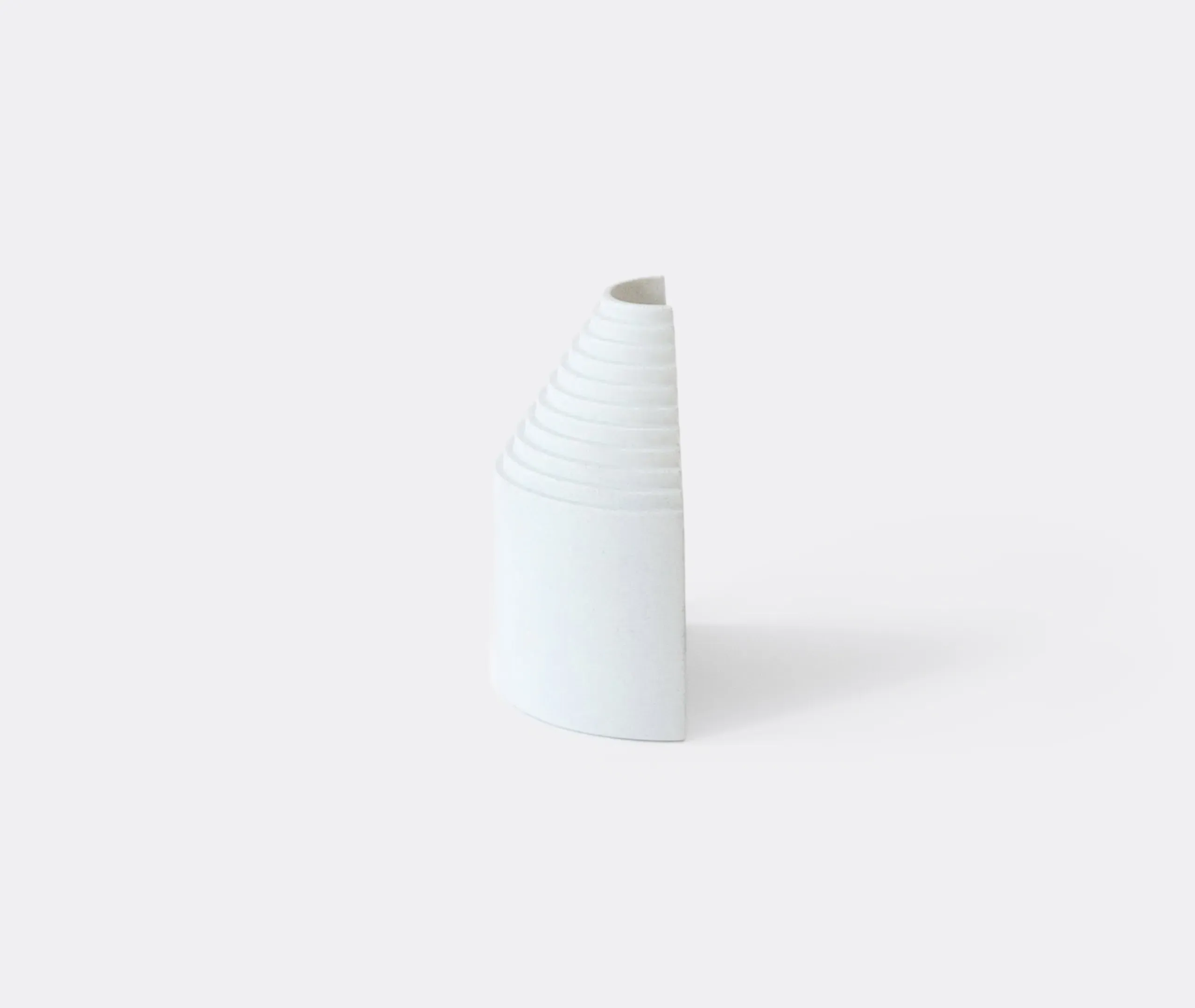 Ark Small Vase - White, Porcelain