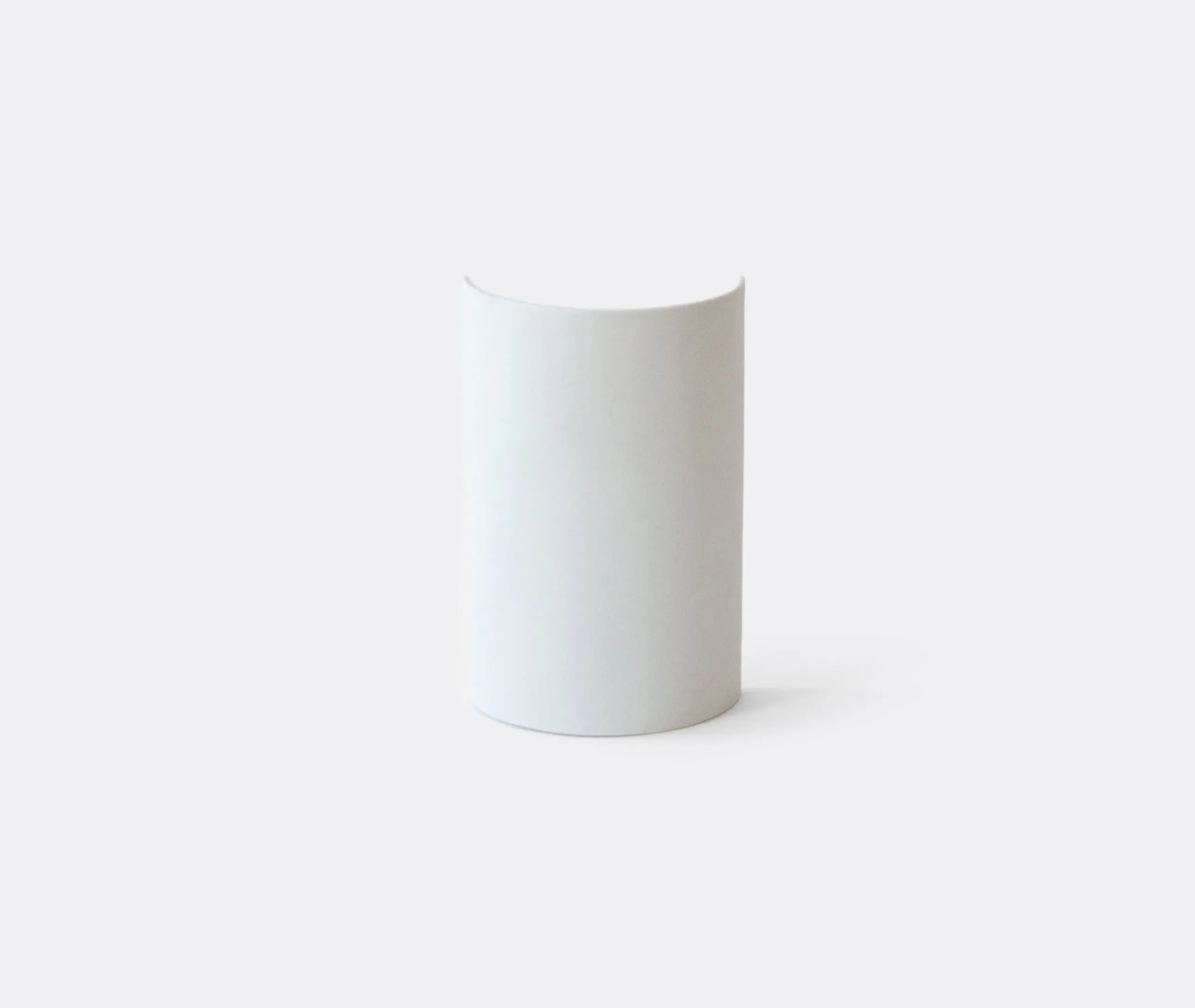 Large Sculptural Vase - White, Porcelain