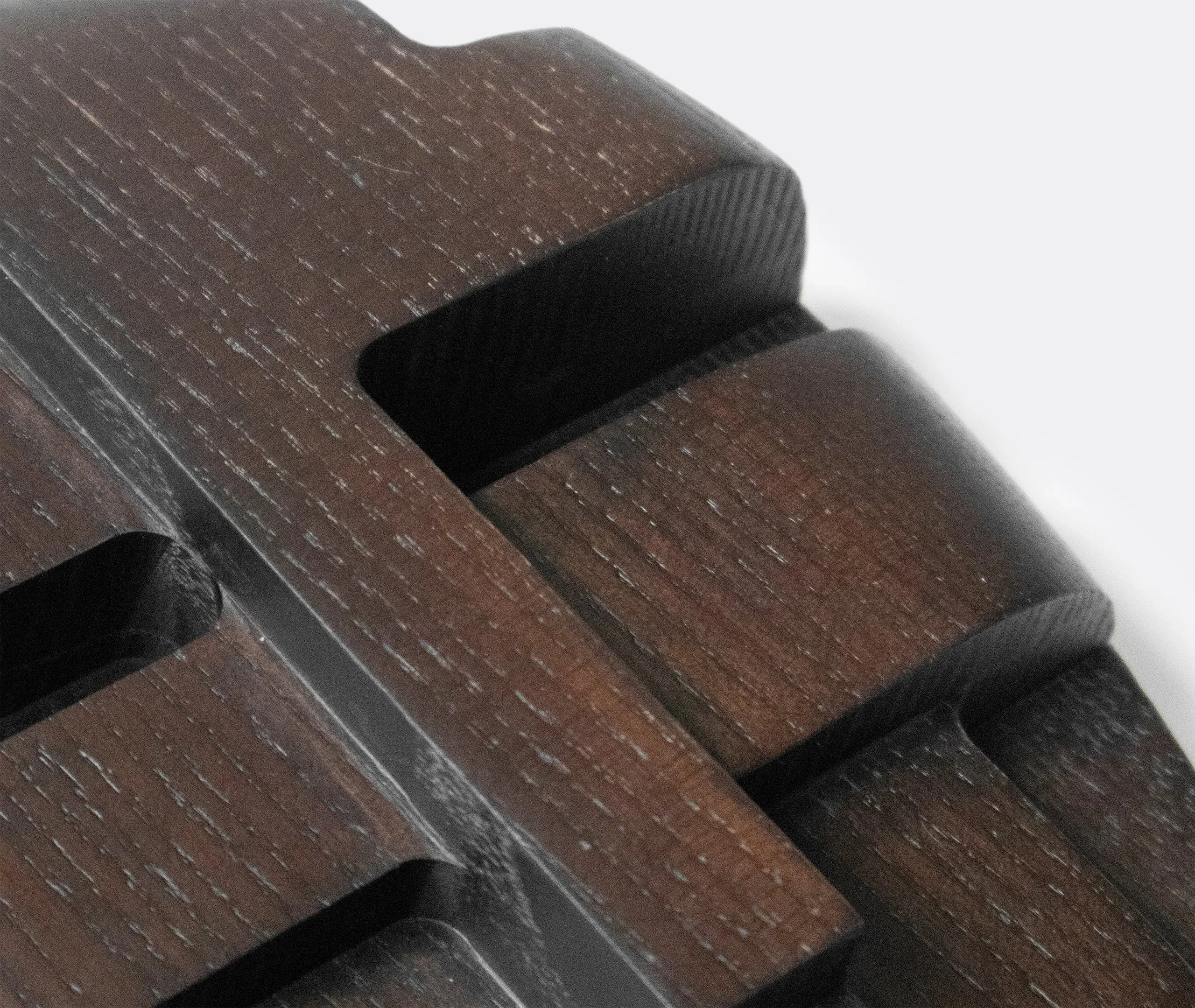 Ornament And Crime Wall Sculpture - Dark Brown, Ash