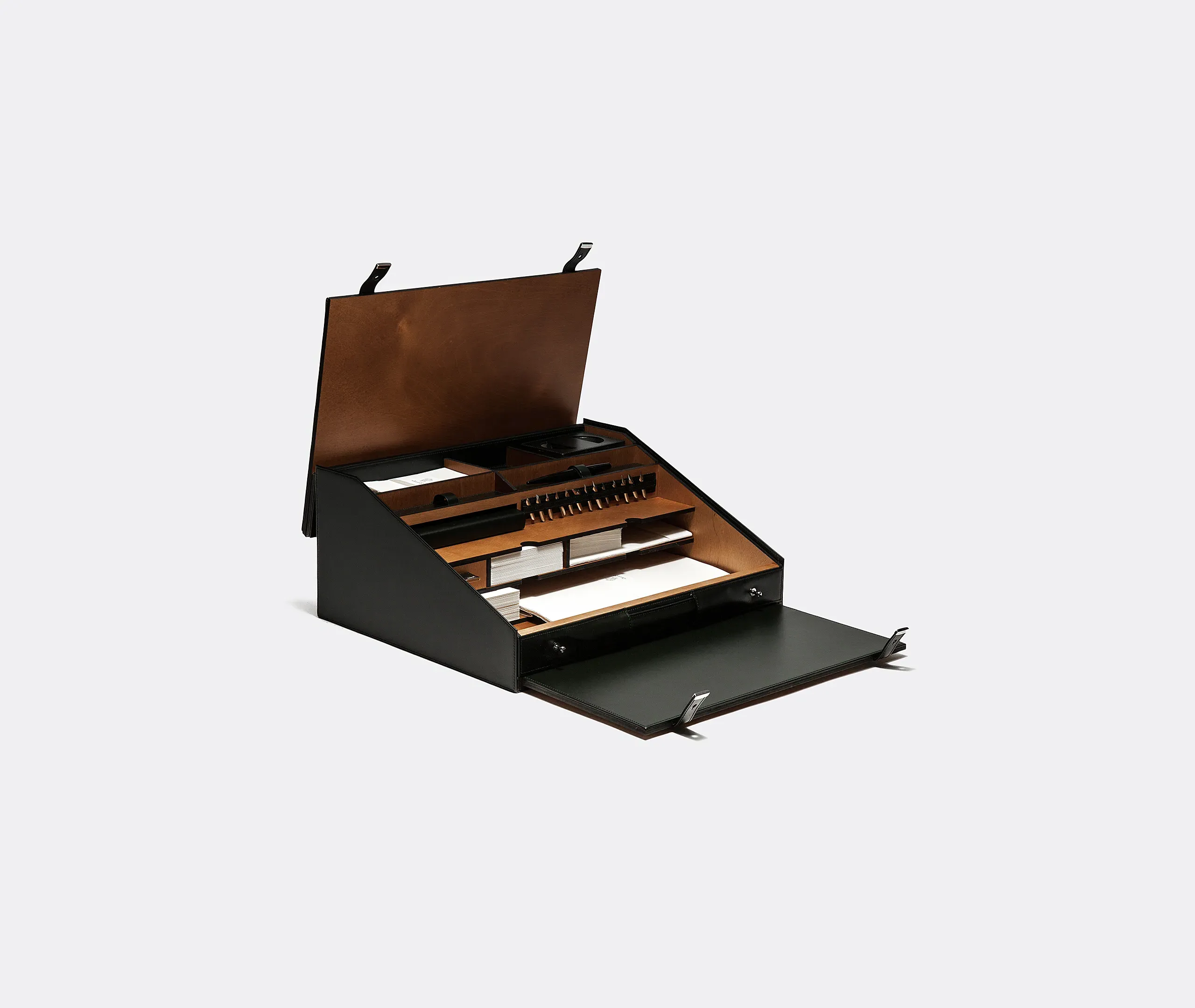 1949 Collection Travel Desk Set - Black, Calfskin product