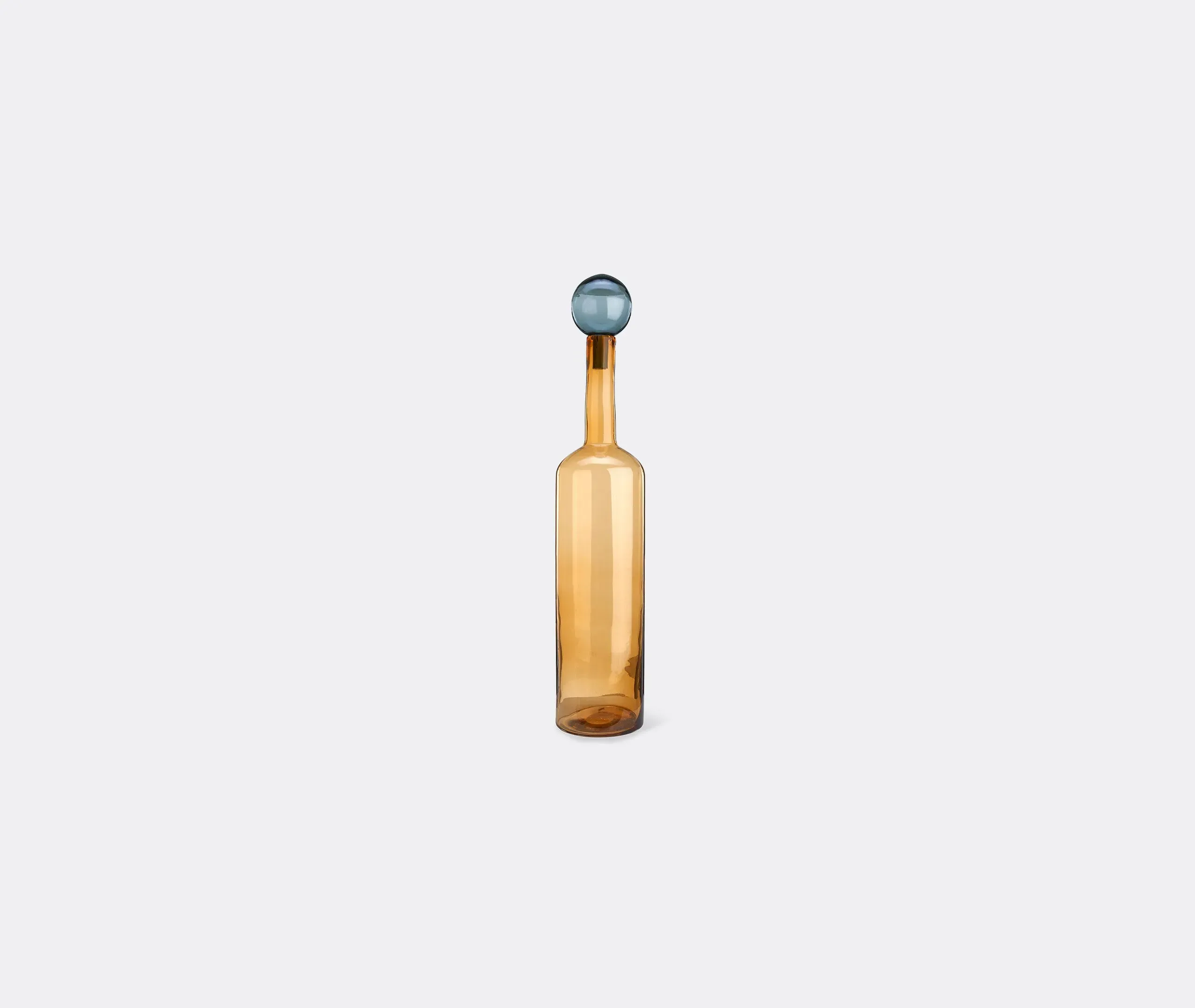 4-Piece Bottle Set XXL - Cognac, Glass