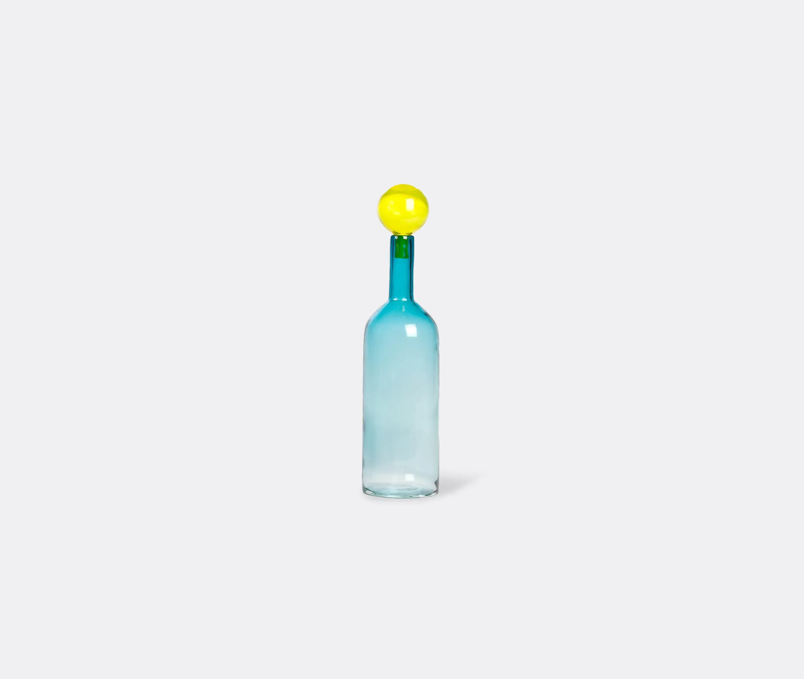 4-Piece Decorative Bottle Set - Multicolor, Glass