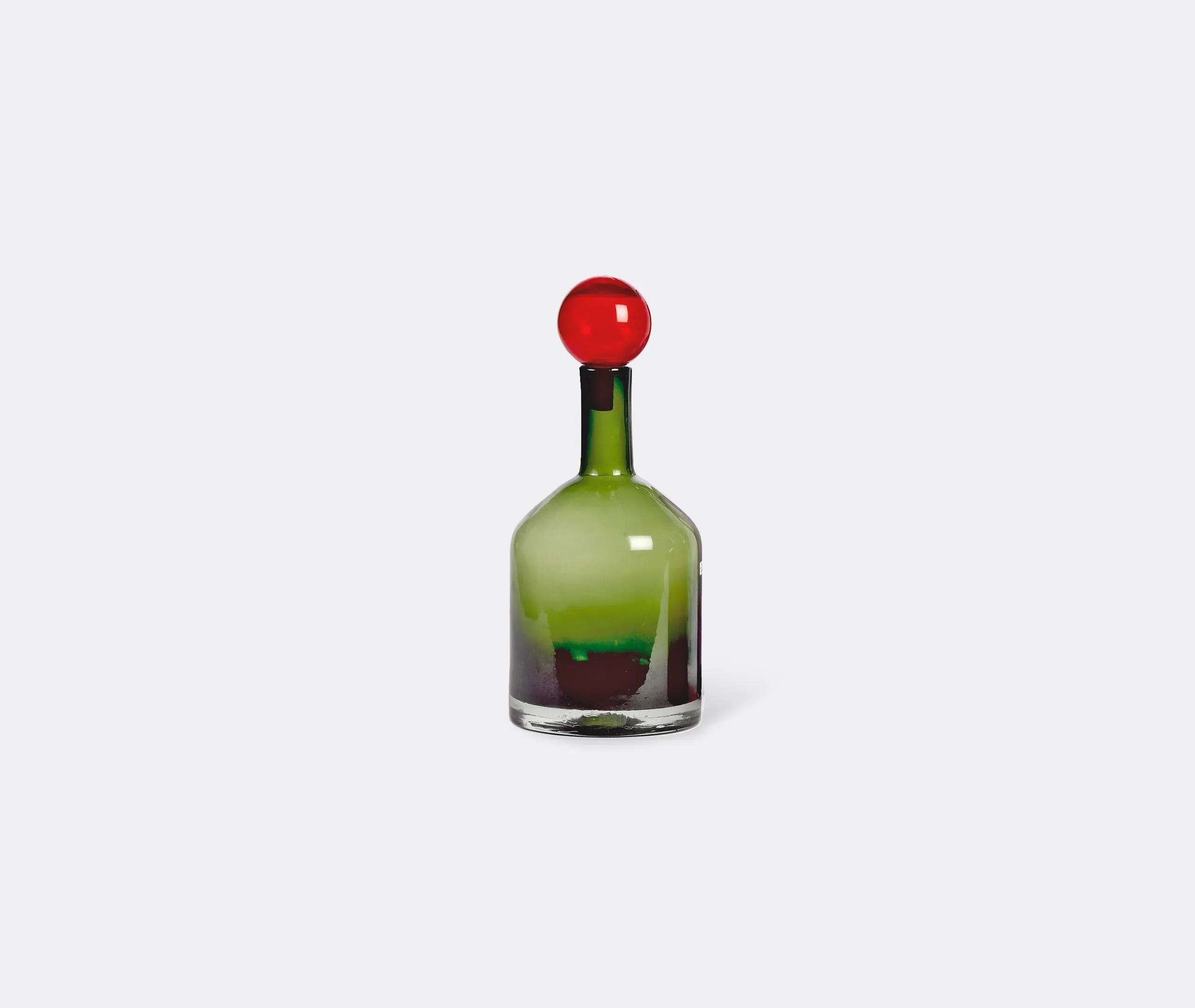 4-Piece Decorative Bottle Set - Multicolor, Glass
