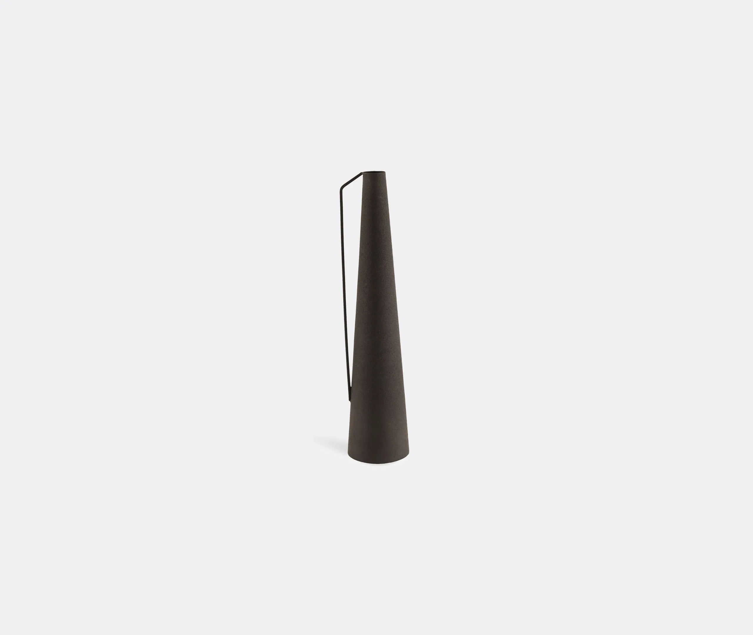 4-Piece Vase Set Roman Style - Black, Iron