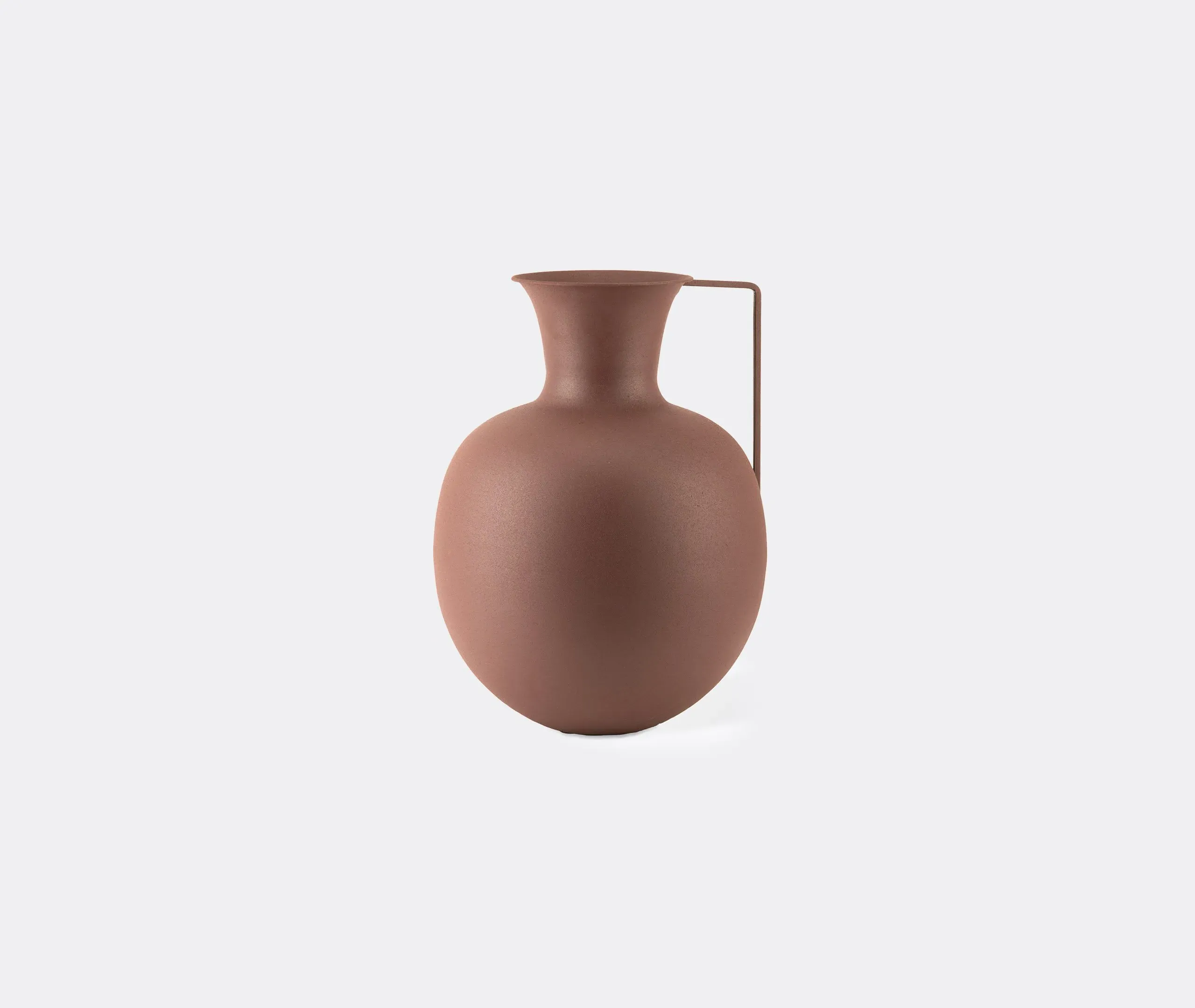 4-Piece Vase Set Roman Style - Cognac, Iron