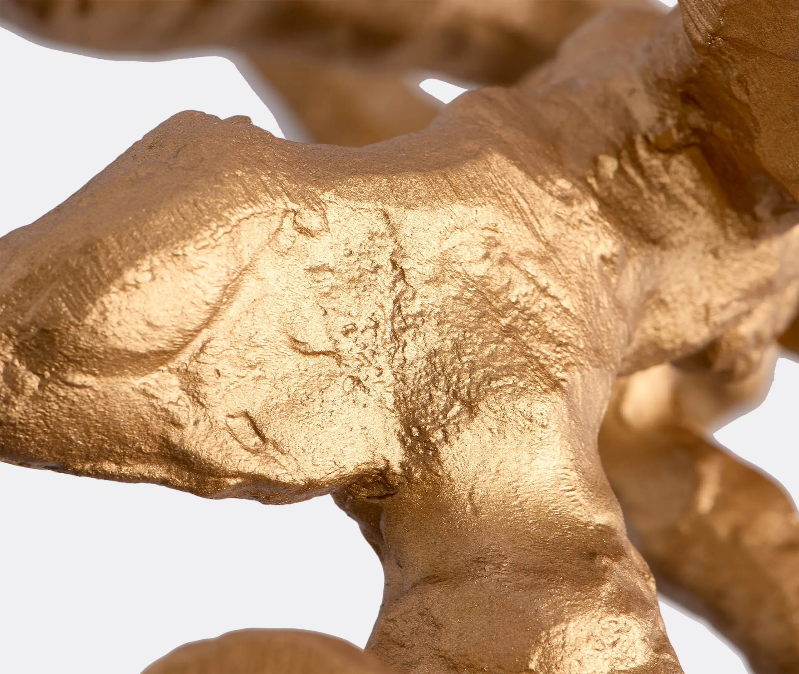 Apple Tree Small Candle Holder - Gold, Aluminium