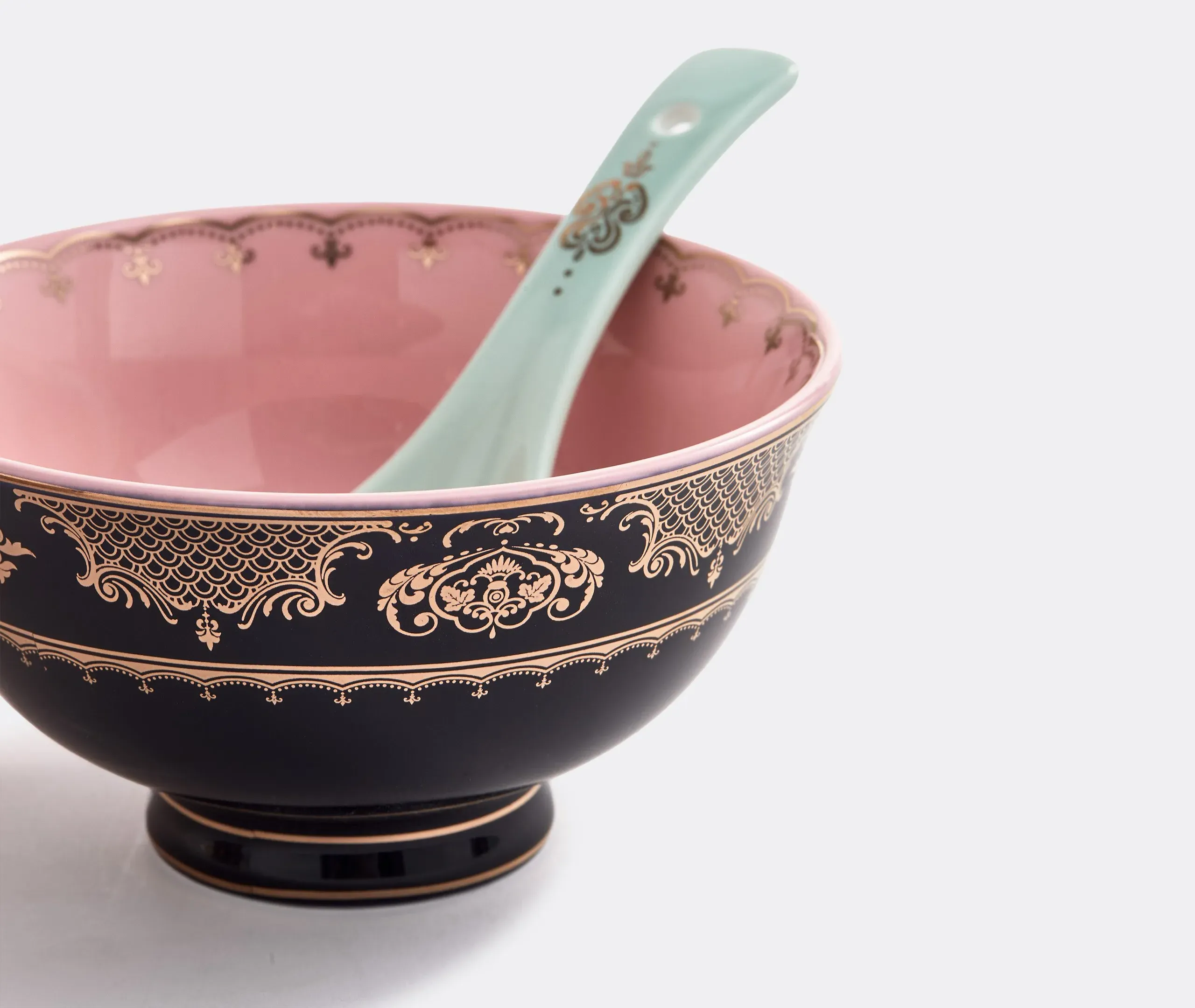Asian Bowl Set with Accessories - Multicolor