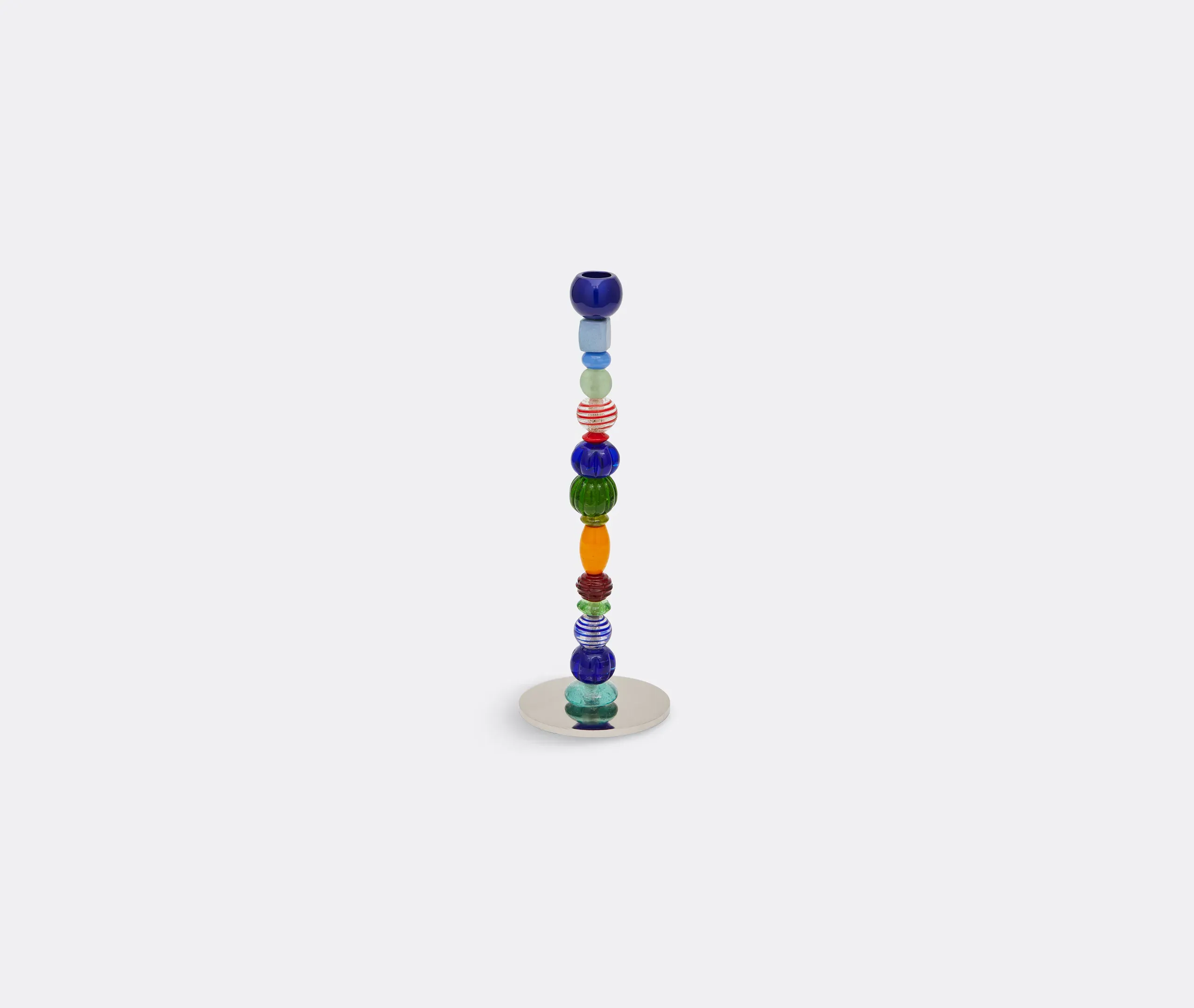 Beads Candle Holder - Multicolour, Glass product