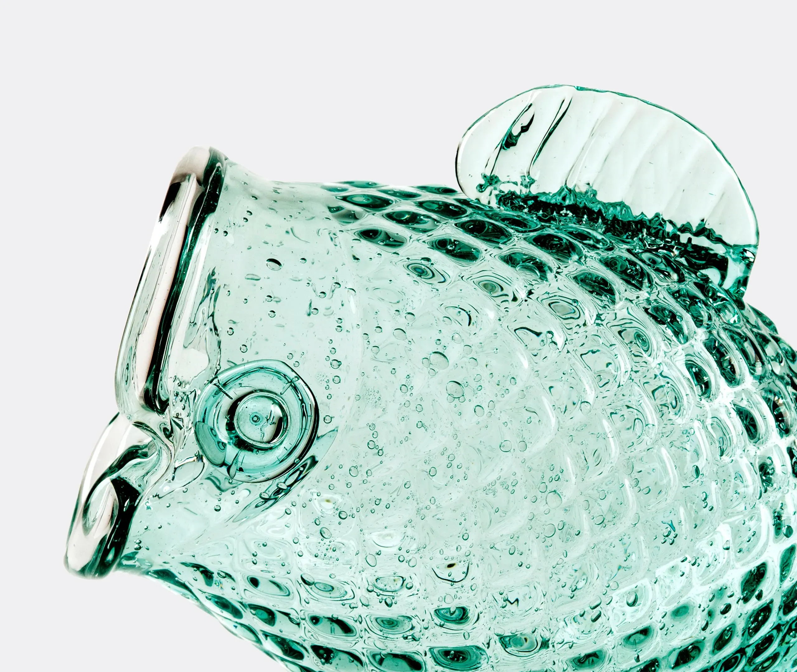 Fat Fish Jar Storage Container - Transparent, Glass
