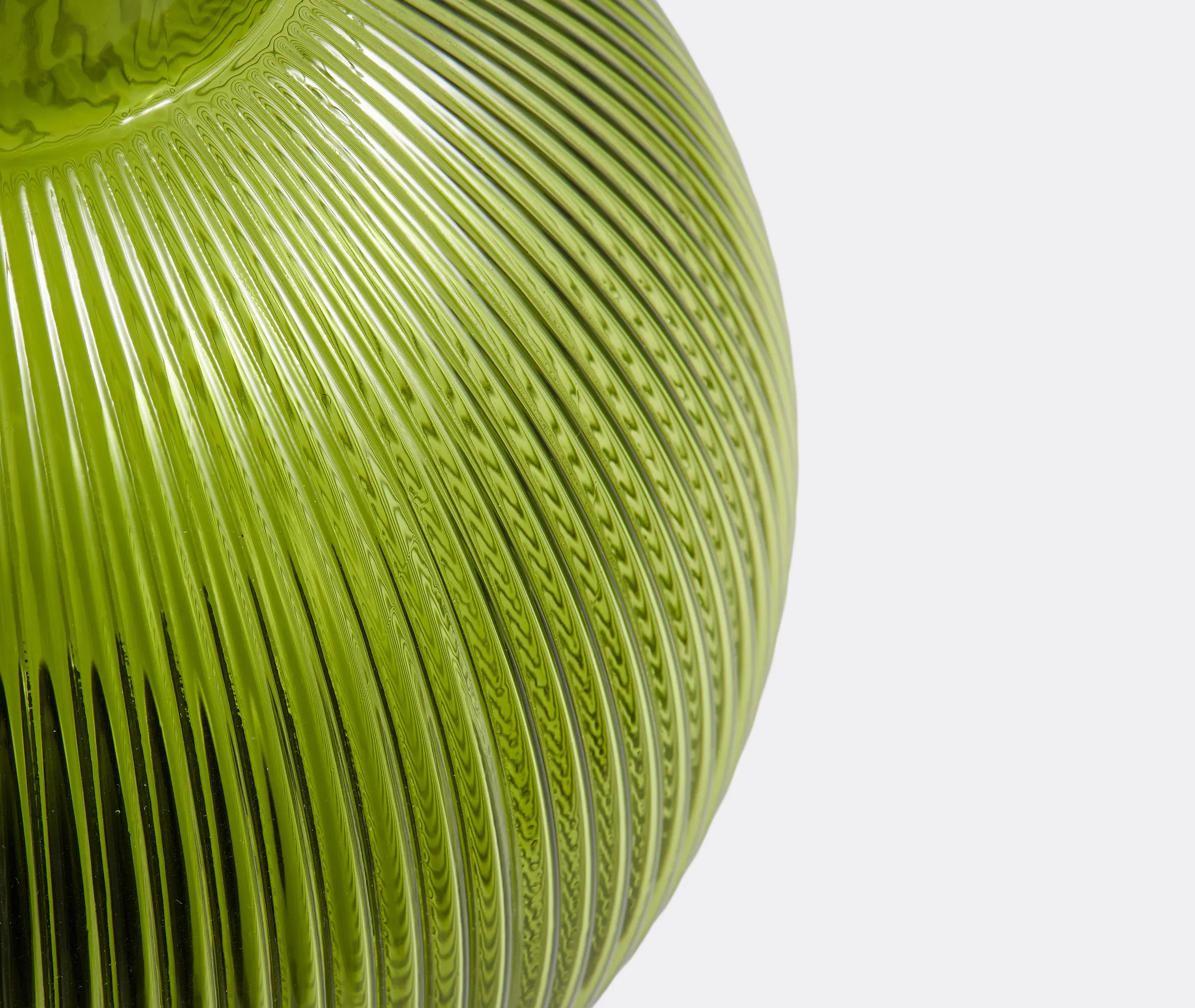 Hot Air Balloon Spherical Vase - Dark Green