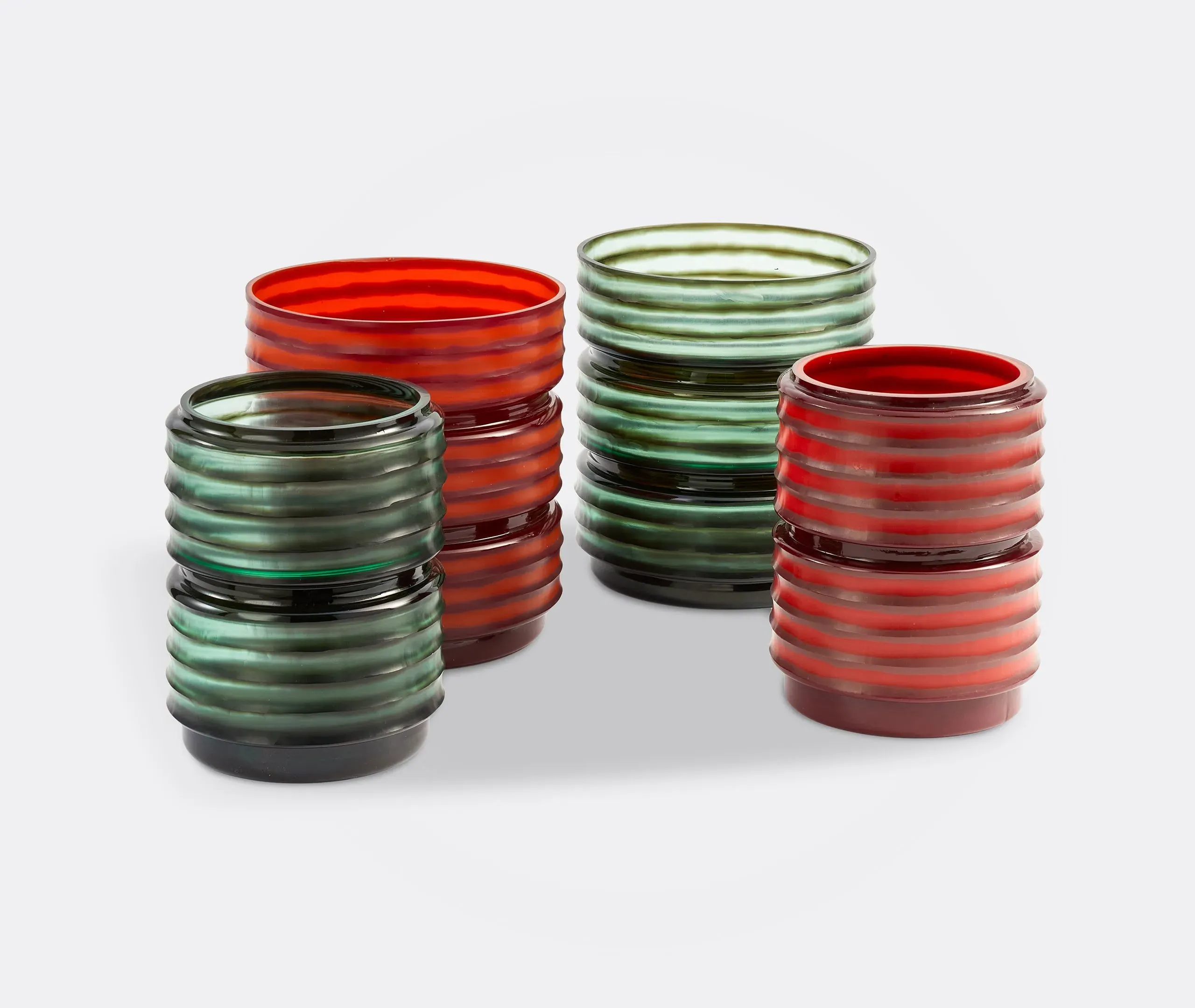 Layer Large Vase - Coral