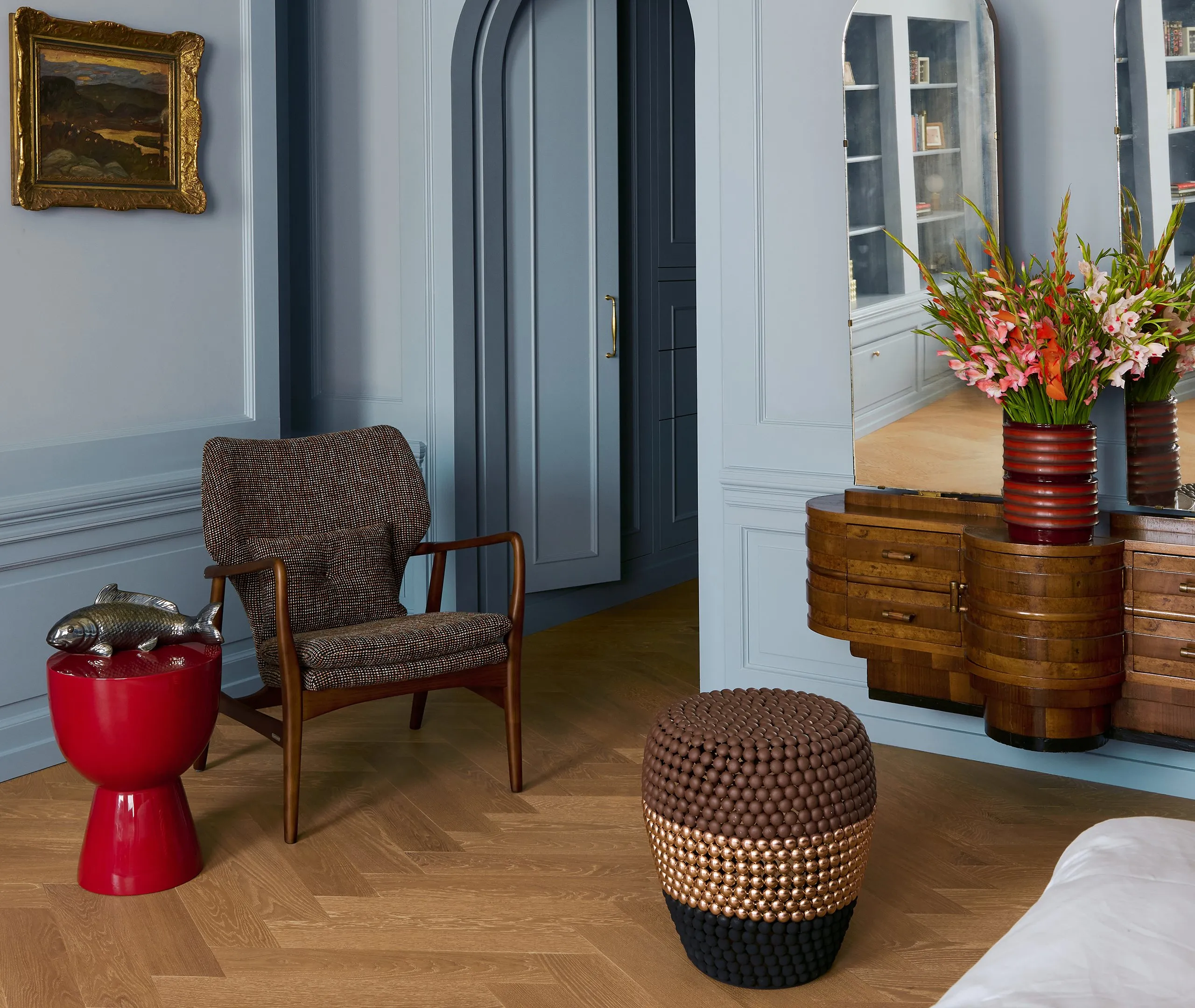 Layer Medium Vase - Coral