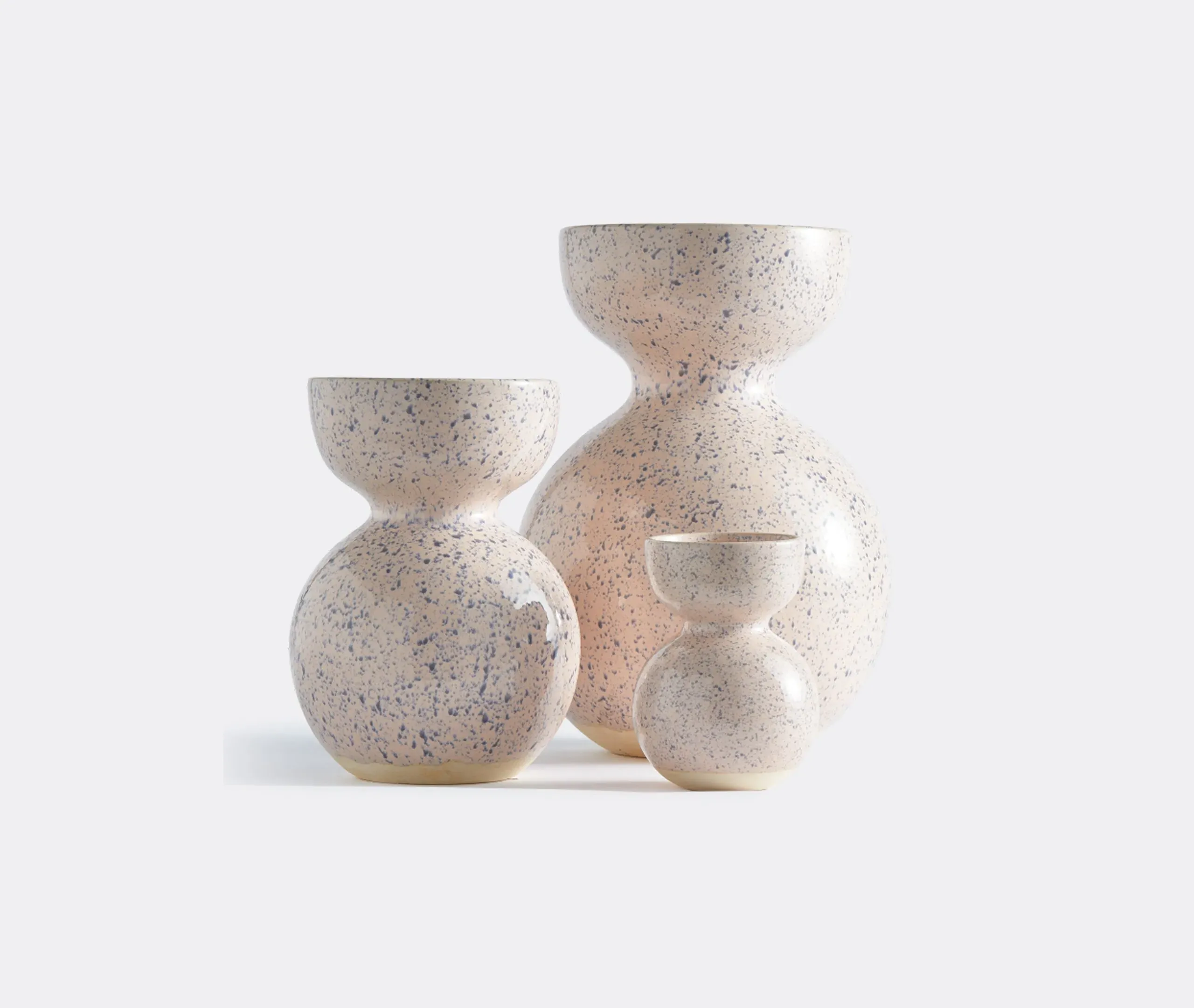 Medium Vase with Reactive Glaze - Pink, Ceramic