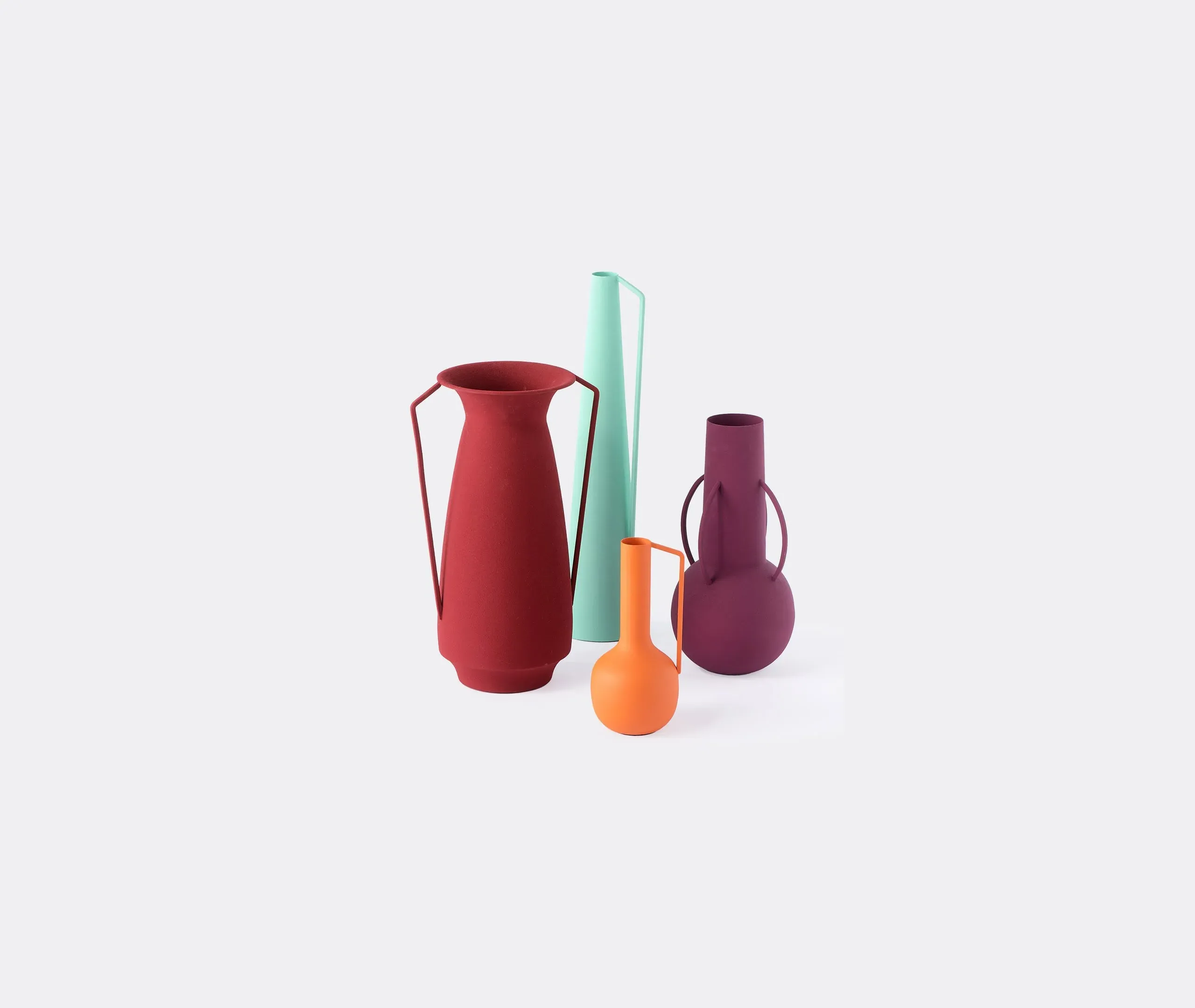 Roman Set of Four Vases - Multicolour, Iron product