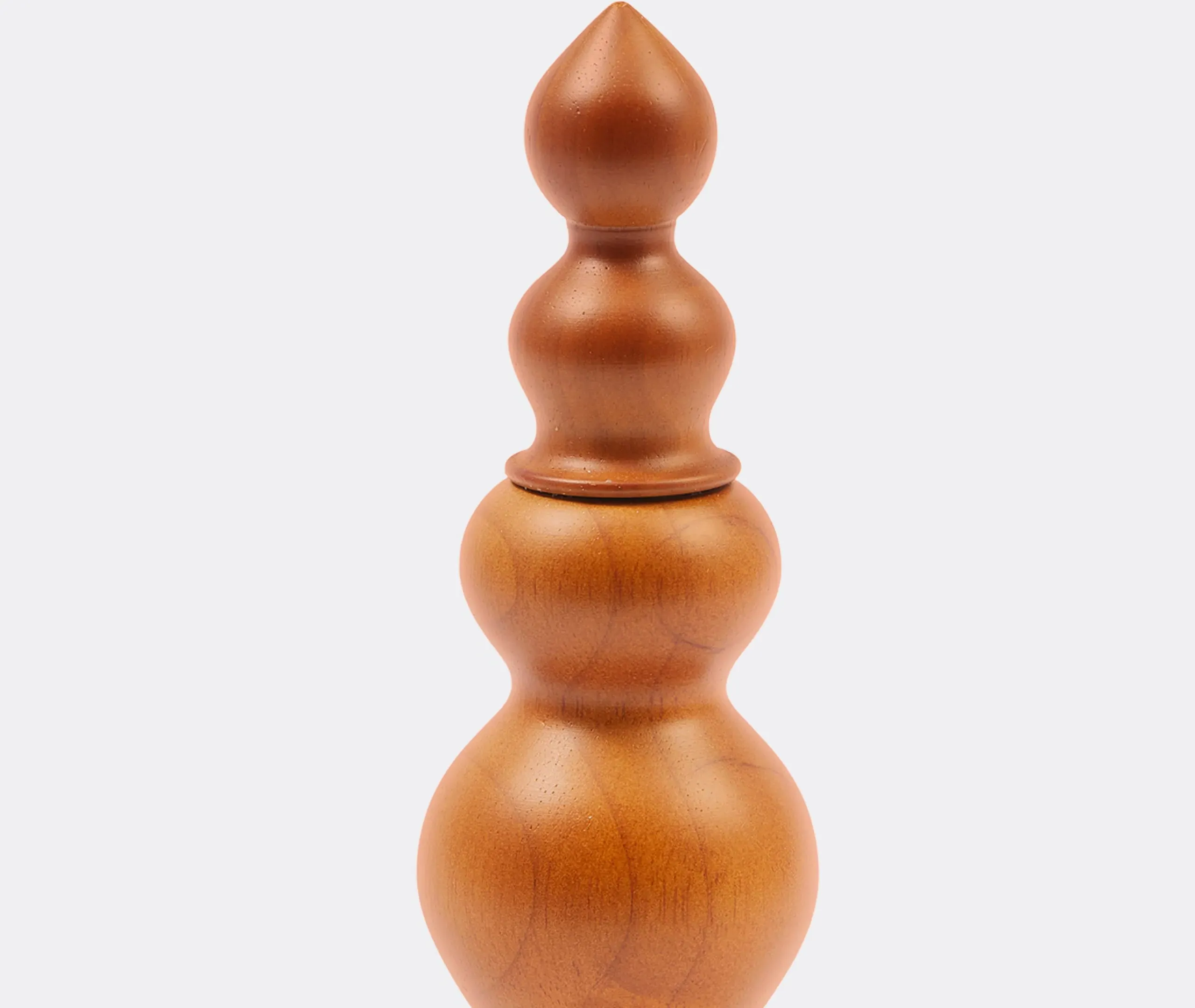Salt And Pepper Grinder Set - Dark Brown, Wood
