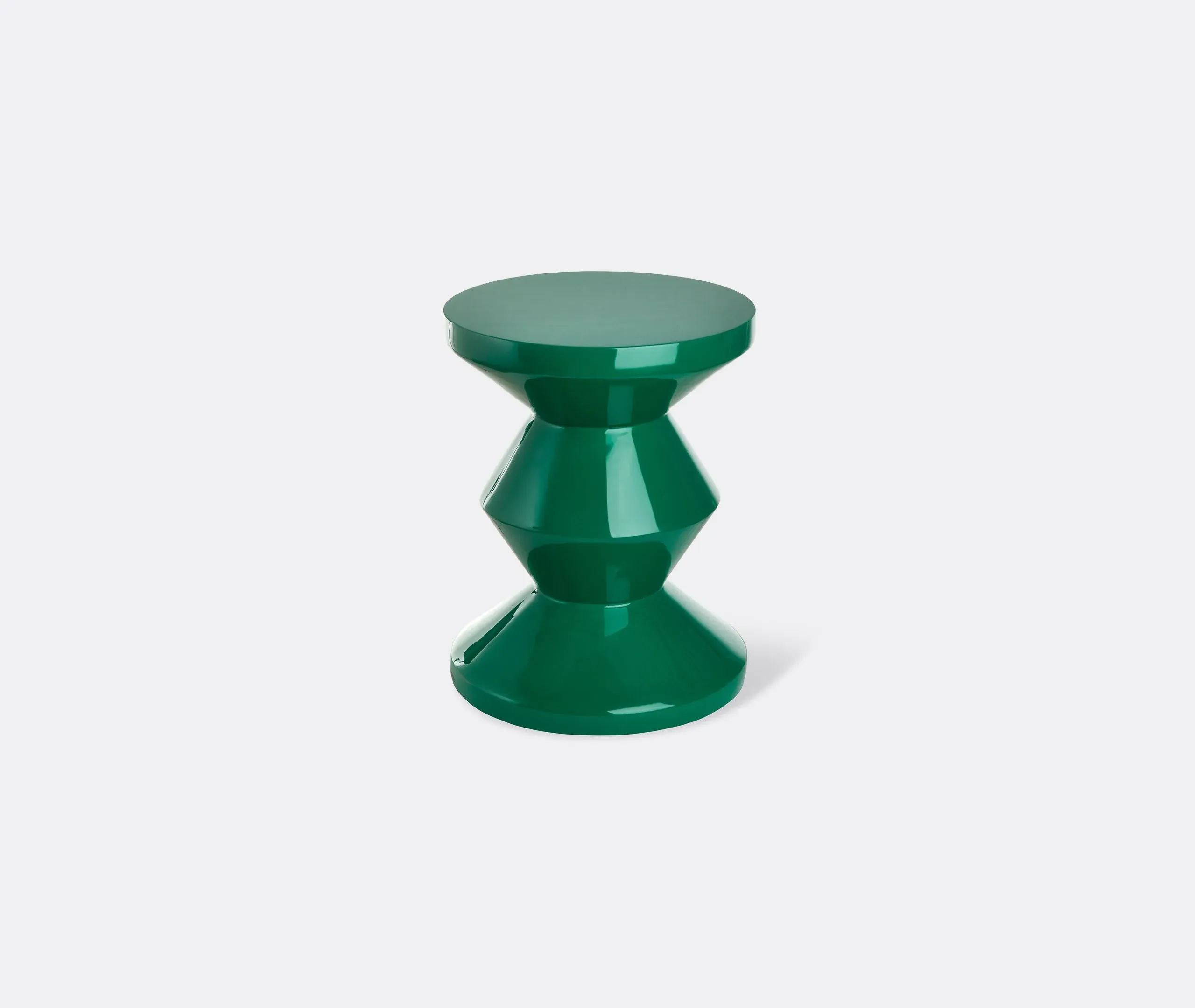 Zig Zag Stool - Green