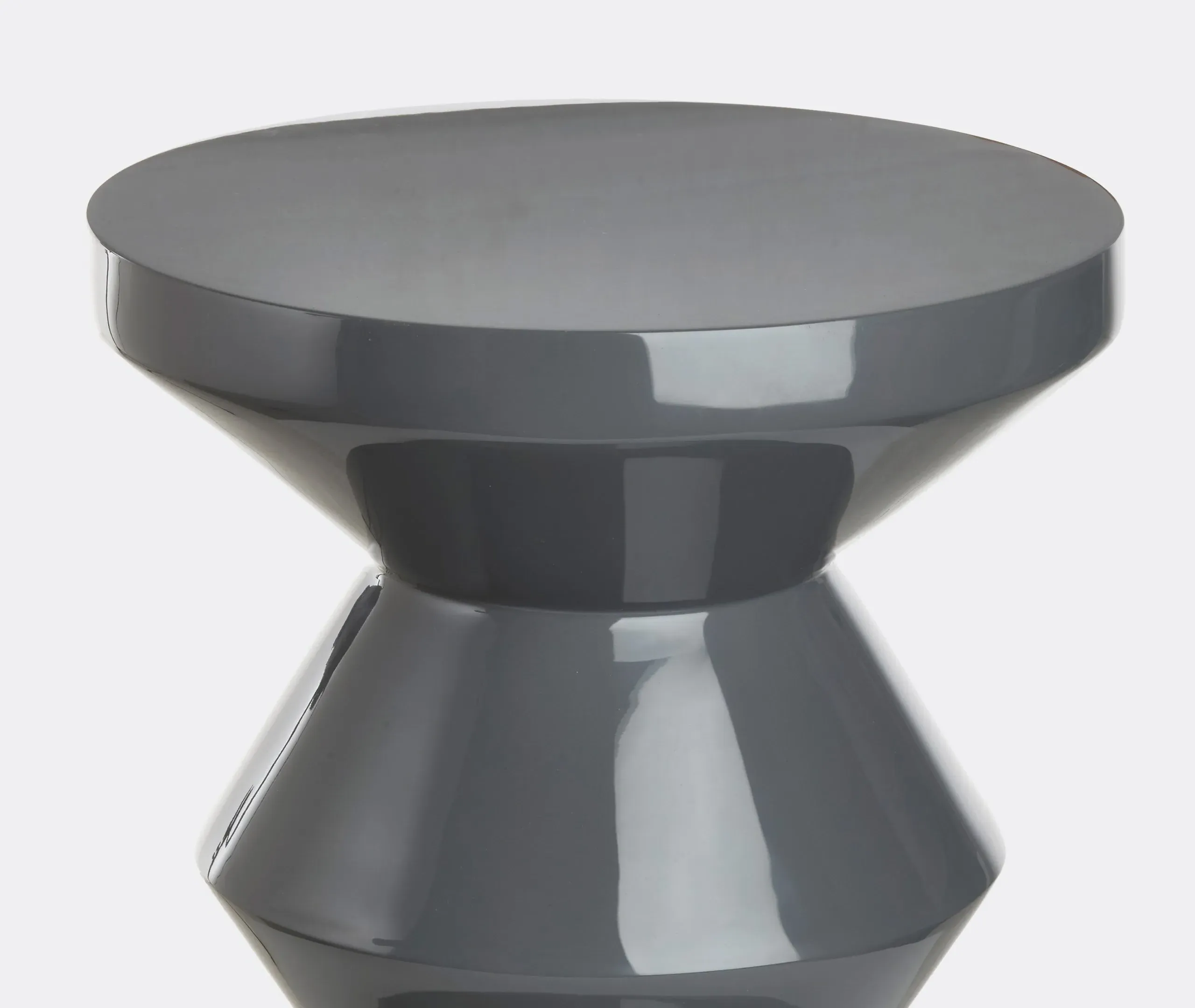 Zig Zag Stool - Grey
