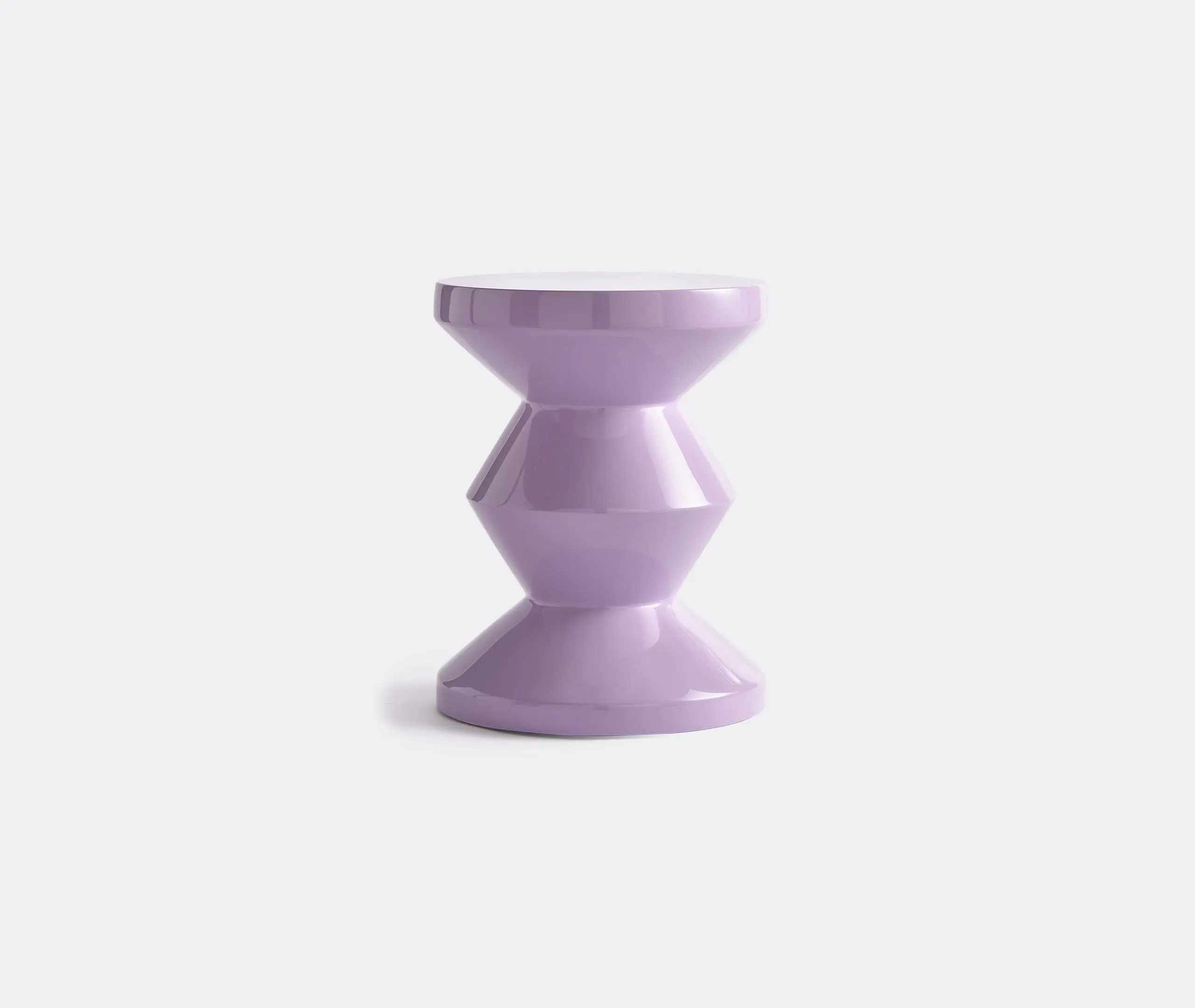 Zig Zag Stool - Lilac